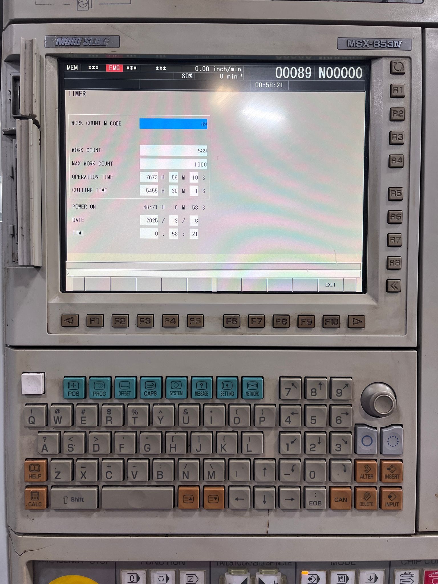 DMG Mori Seiki NLX 2500/700 CNC Turning Center - Lathe 6