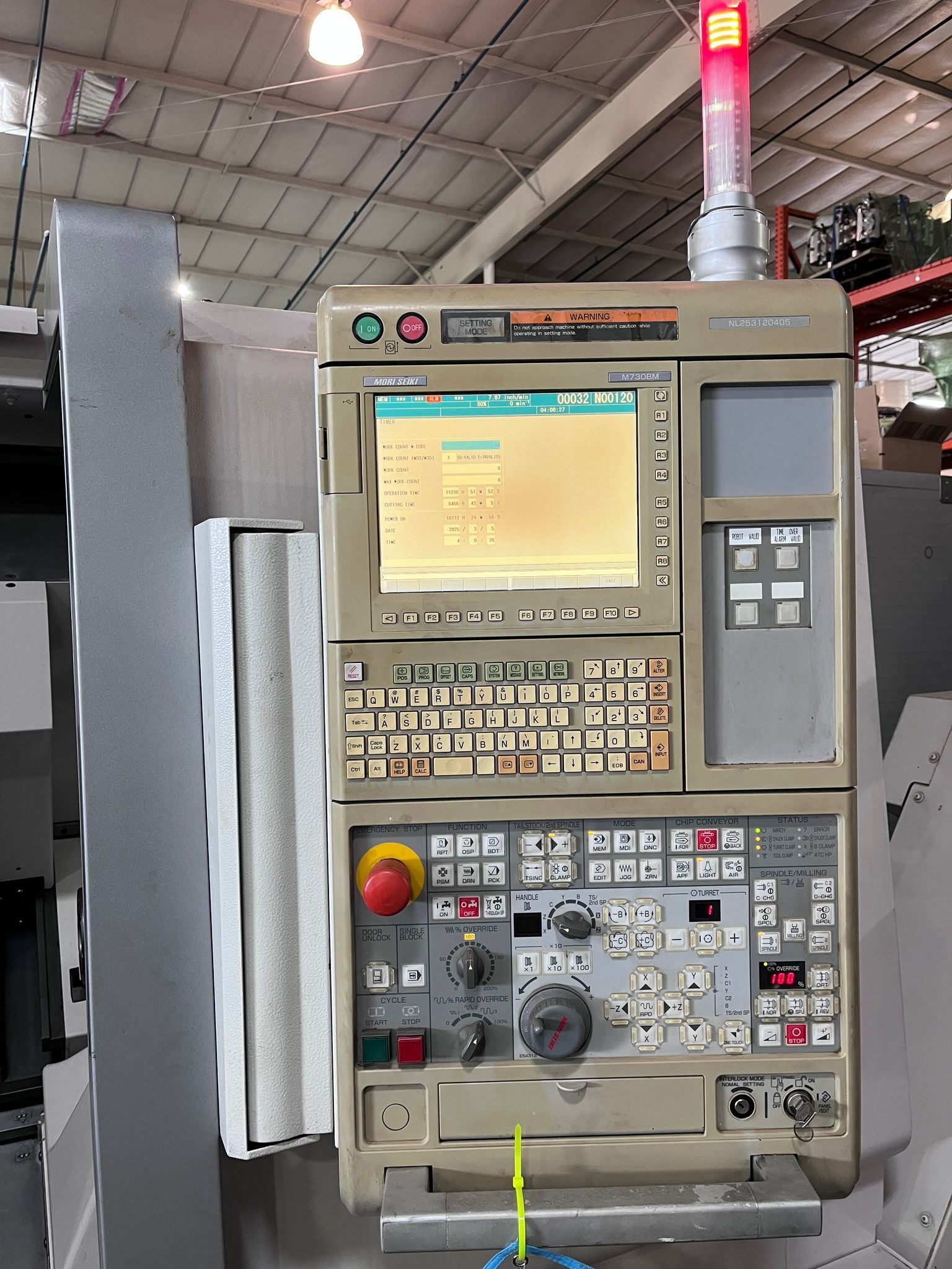 DMG Mori Seiki NLX 2500MC/700 CNC Turn Mill Center - 10" Chuck Lathe 3