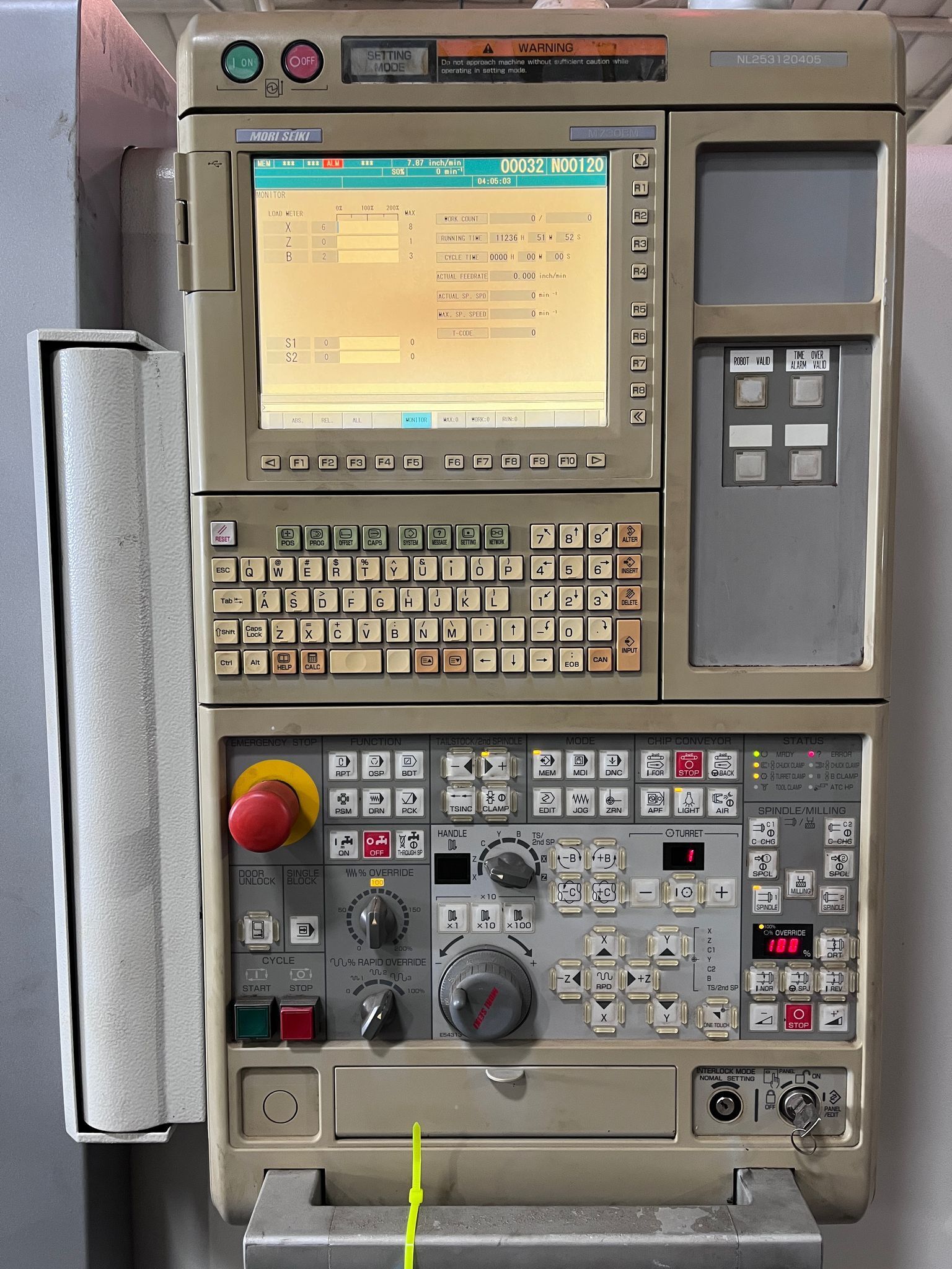 DMG Mori Seiki NLX 2500MC/700 CNC Turn Mill Center - 10" Chuck Lathe 4