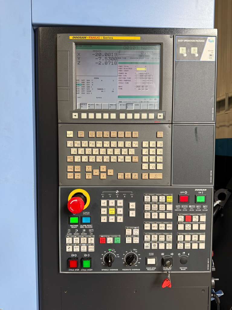 Doosan DNM-500II CNC Vertical Machining Center - TSC Mill 3
