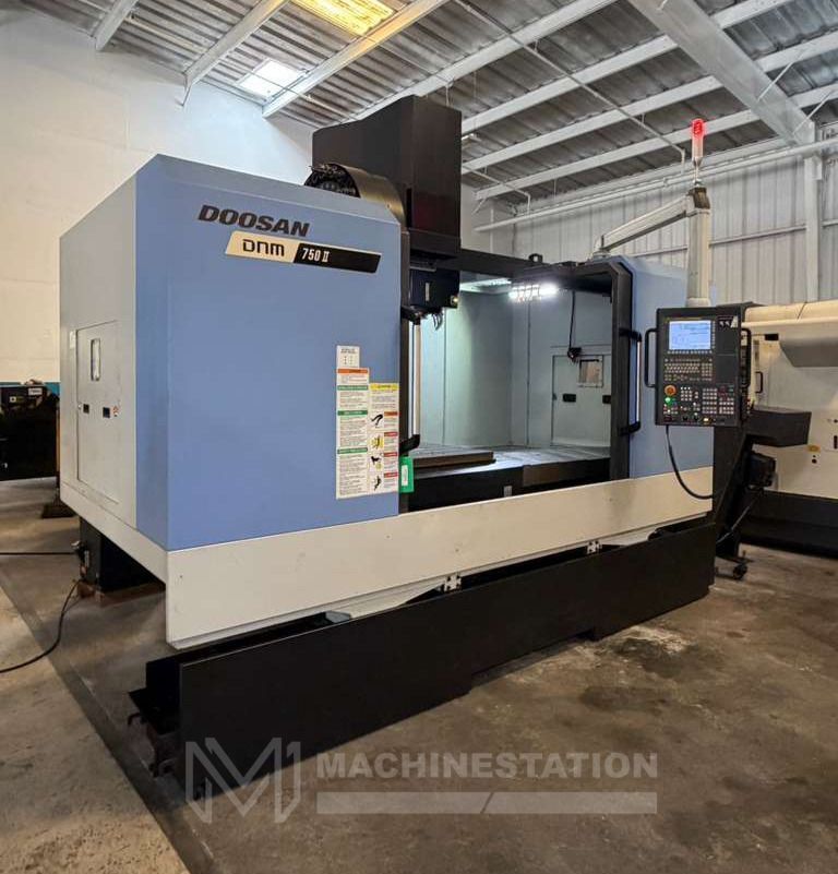Doosan DNM 750II CNC Vertical Machining Center - 2018 TSC, 12,000 RPM Mill 2