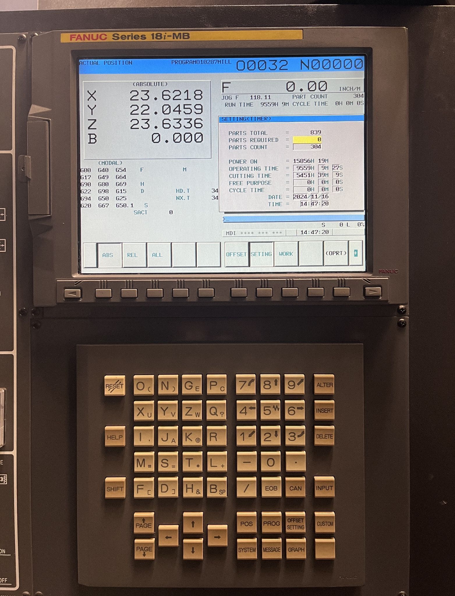 Doosan HP-4000 CNC Horizontal Machining Center 6