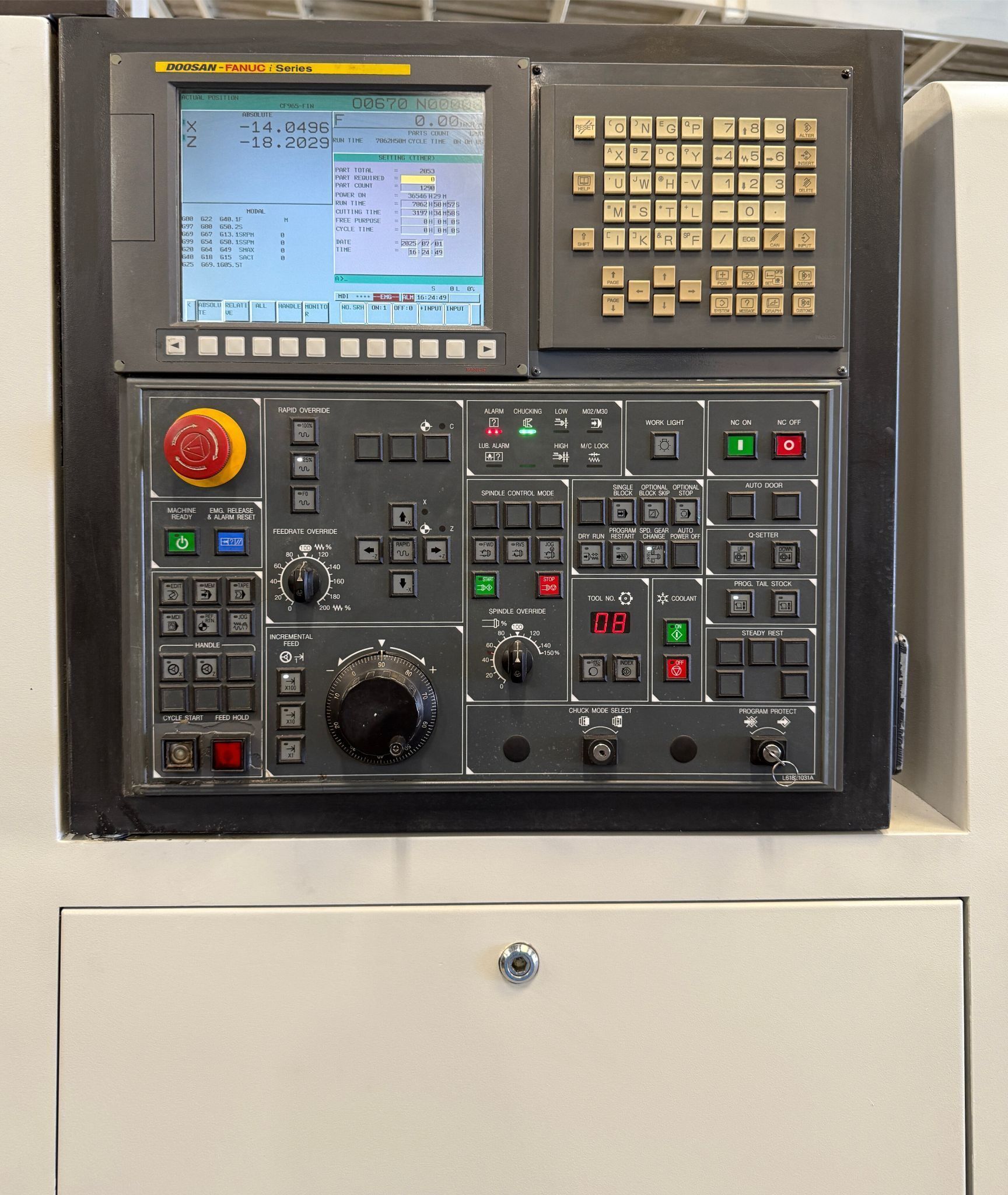 Doosan Puma 300C CNC Turning Center - 12″ Chuck Lathe 6