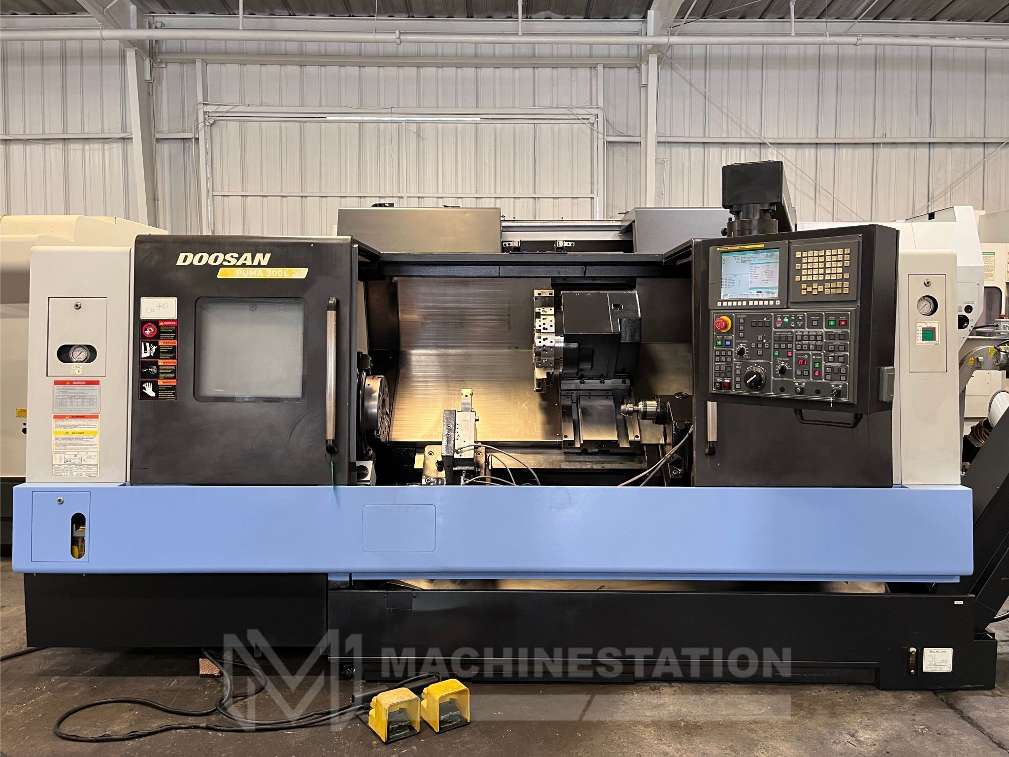 Doosan Puma 300LC CNC Turning Center - 12″ Chuck Long Bed Lathe 0