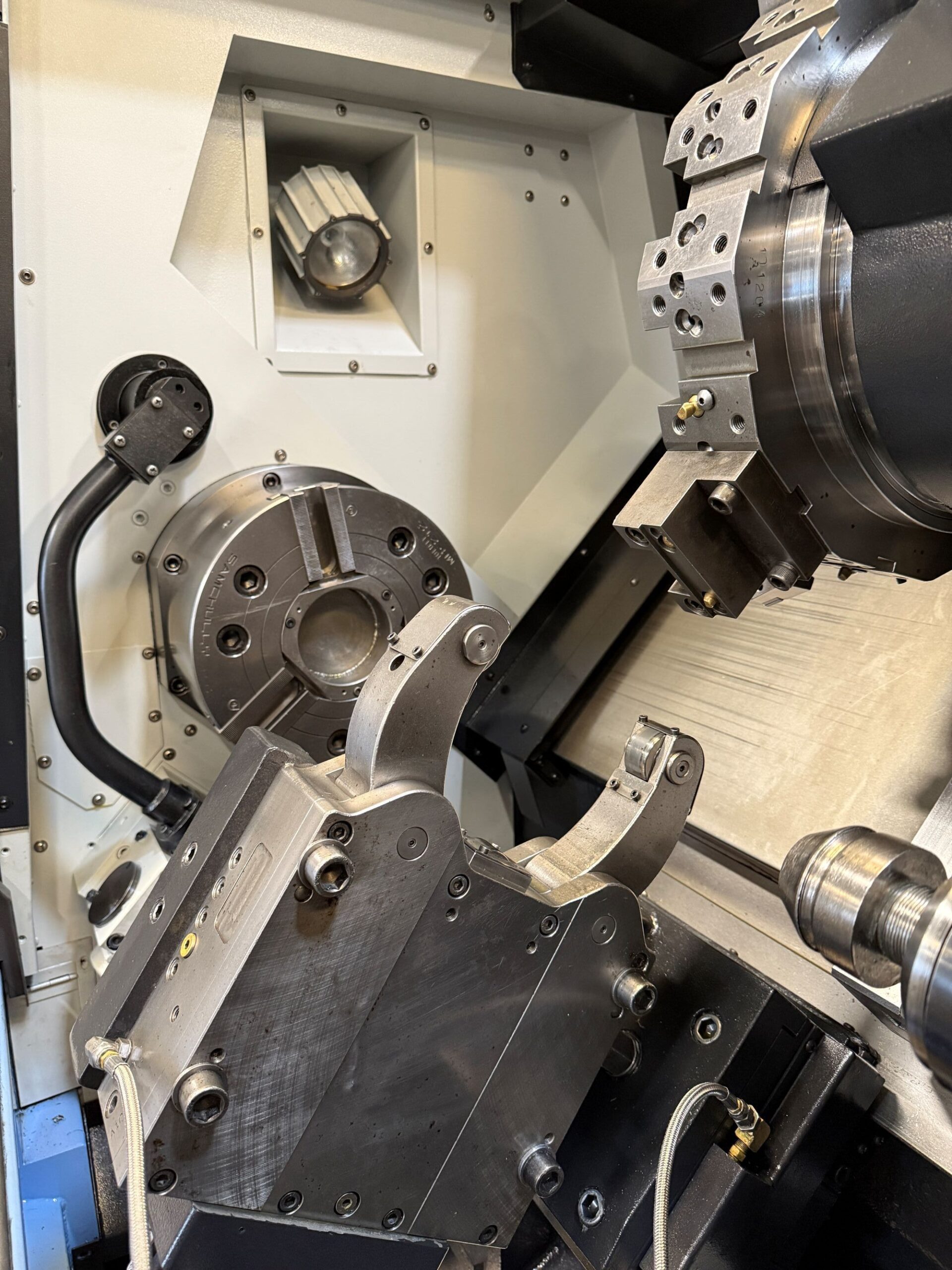 Doosan Puma 300LC CNC Turning Center - 12″ Chuck Long Bed Lathe 13