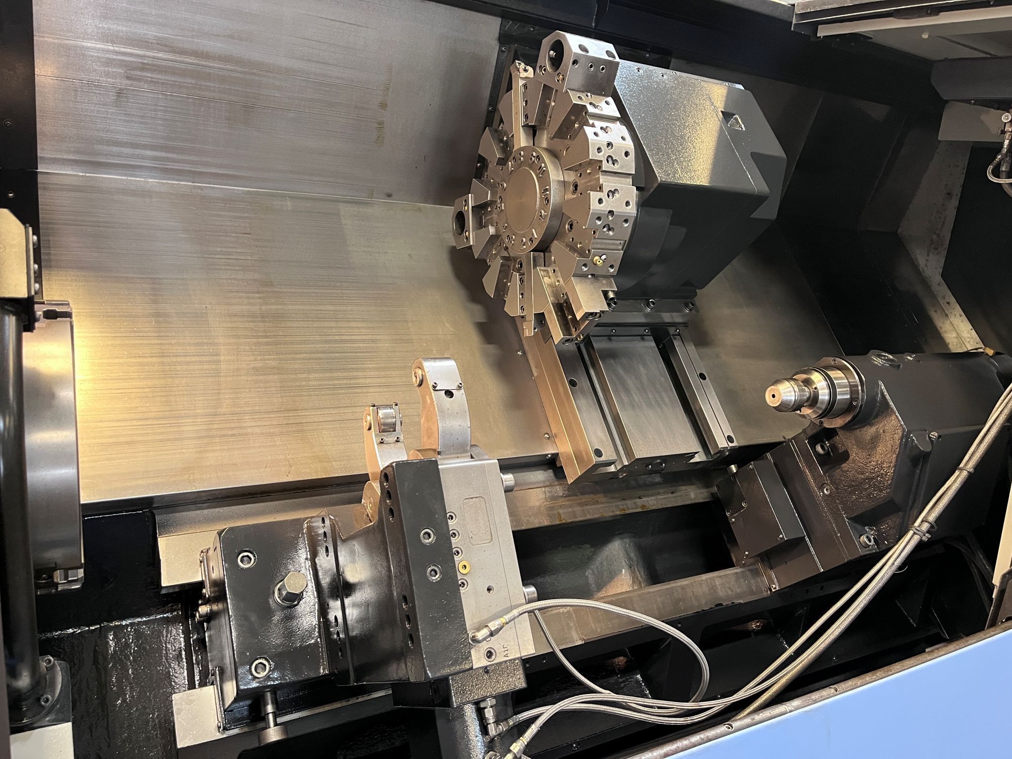 Doosan Puma 300LC CNC Turning Center - 12″ Chuck Long Bed Lathe 15