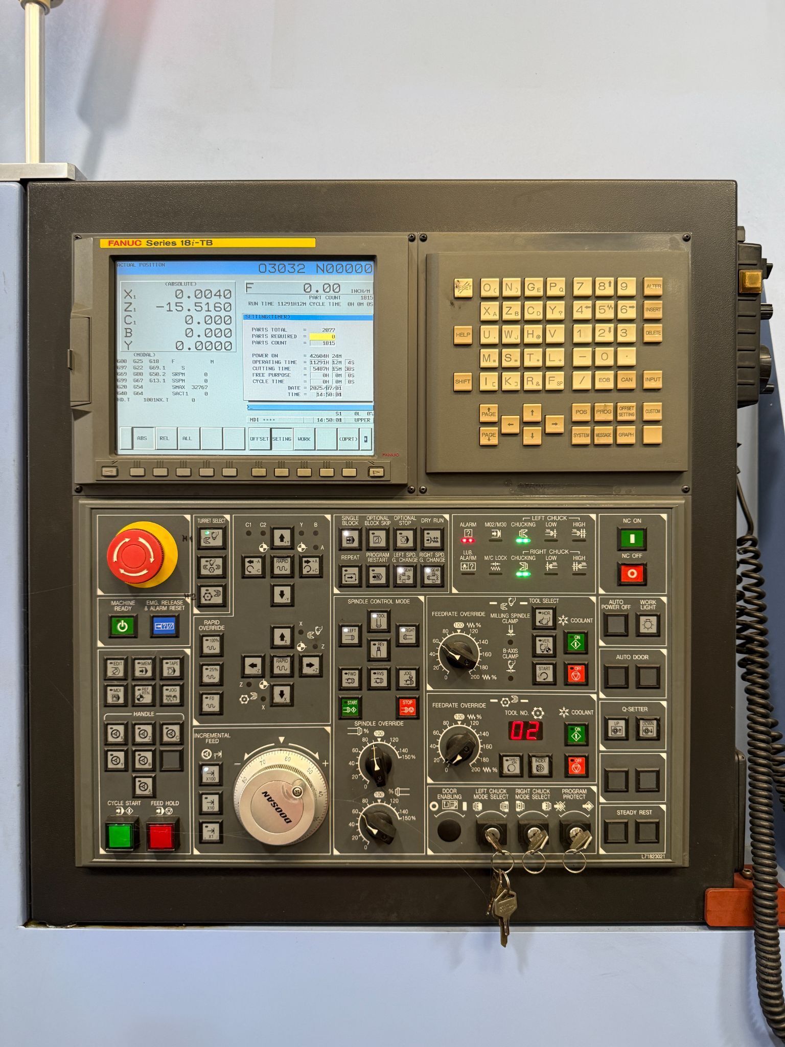 Doosan Puma MX2000ST Multi Axis CNC Turning Center - Lathe 7