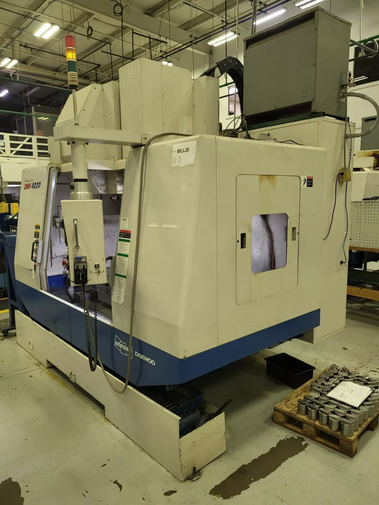 DOOSAN DMV-4020 CNC Vertical Machining Centers 18
