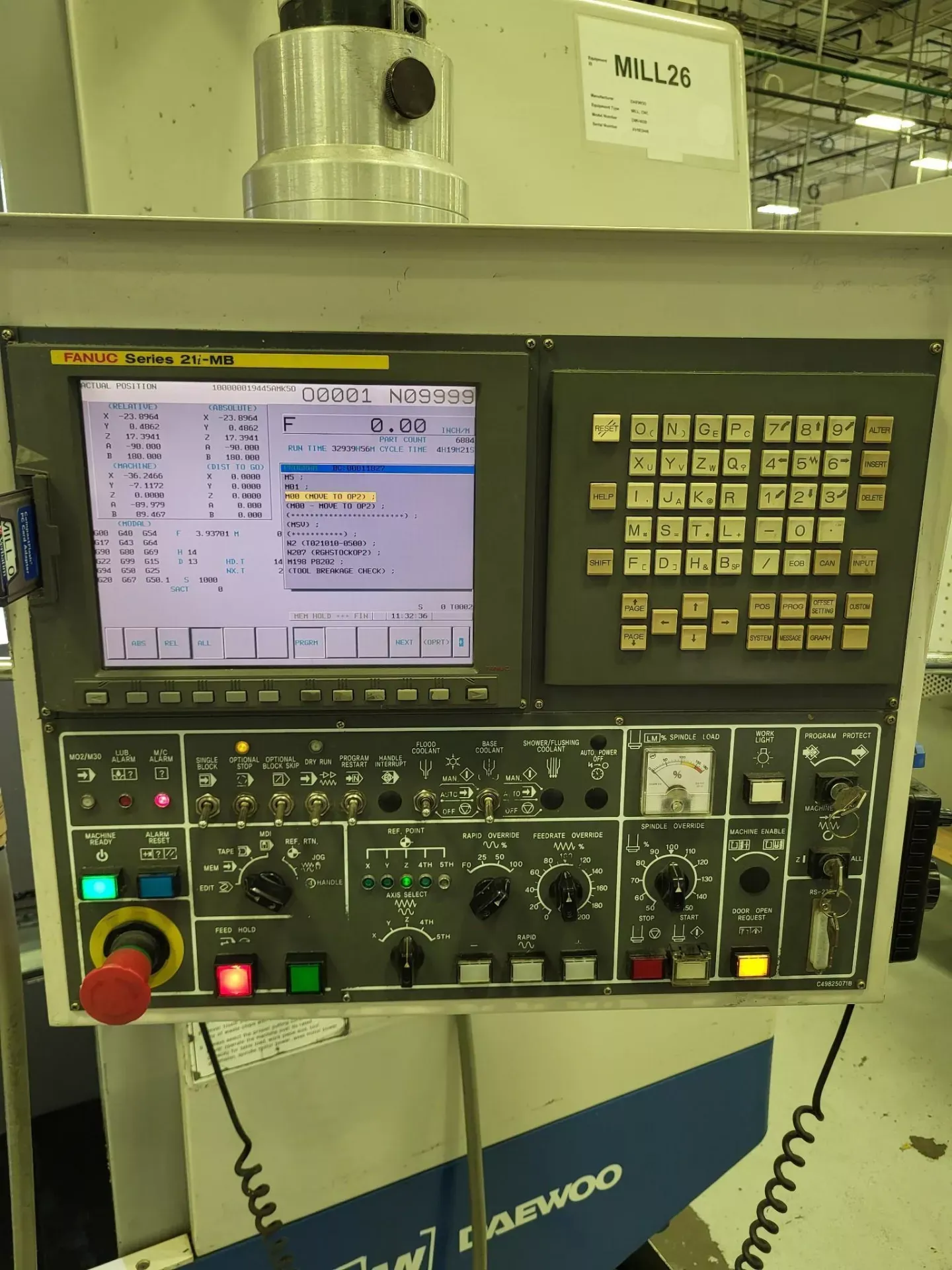 DOOSAN DMV-4020 CNC Vertical Machining Centers 3