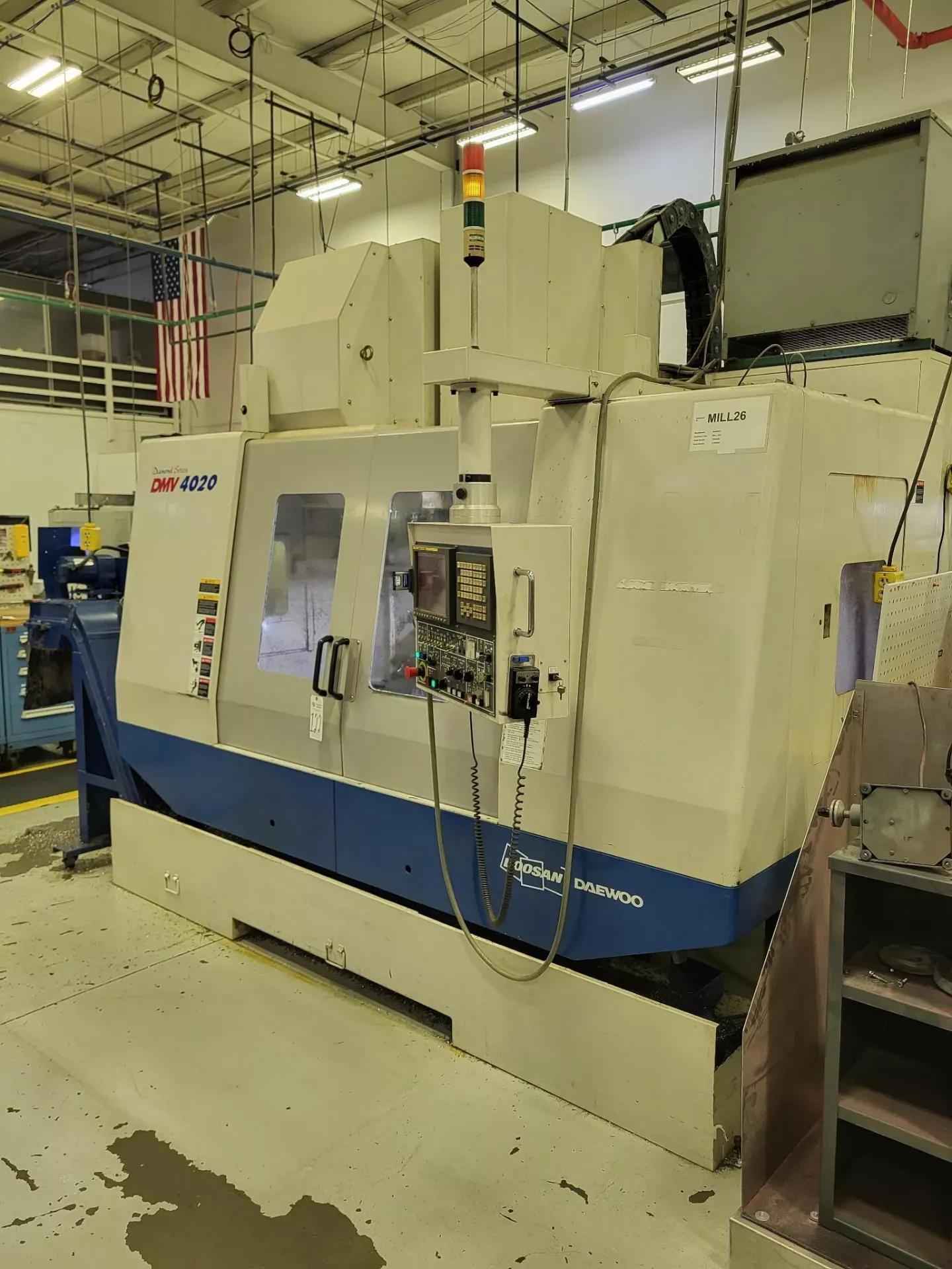 DOOSAN DMV-4020 CNC Vertical Machining Centers 32