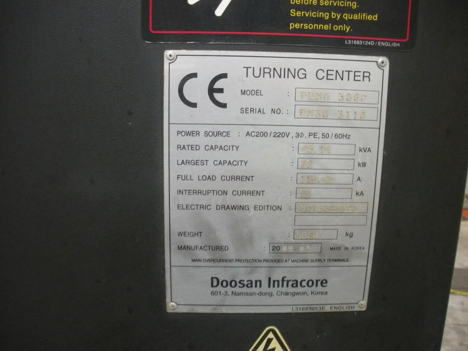 DOOSAN PUMA 300C CNC Lathes & Turning Centers 15