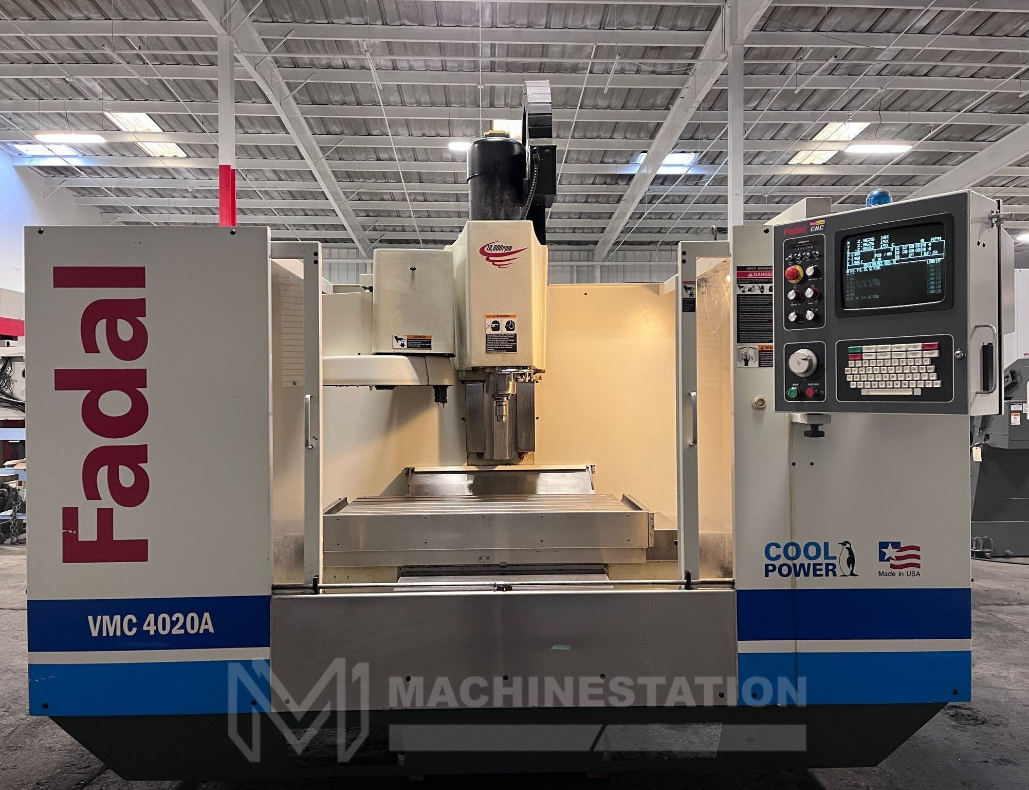 Fadal 4020A HT CNC Vertical Machining Center - 4th Axis Ready 0