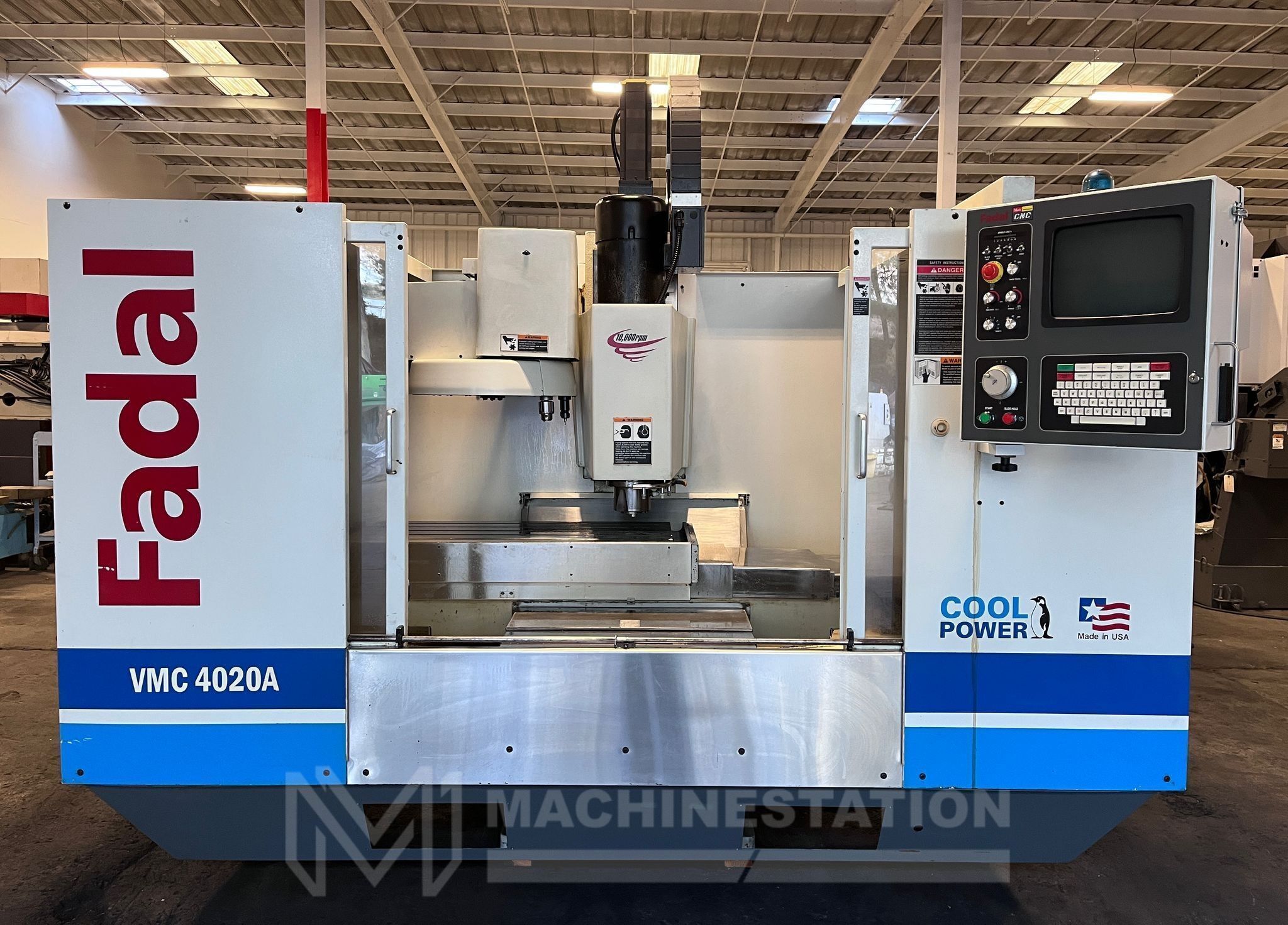Fadal 4020A HT CNC Vertical Machining Center - 4th Axis Ready 1