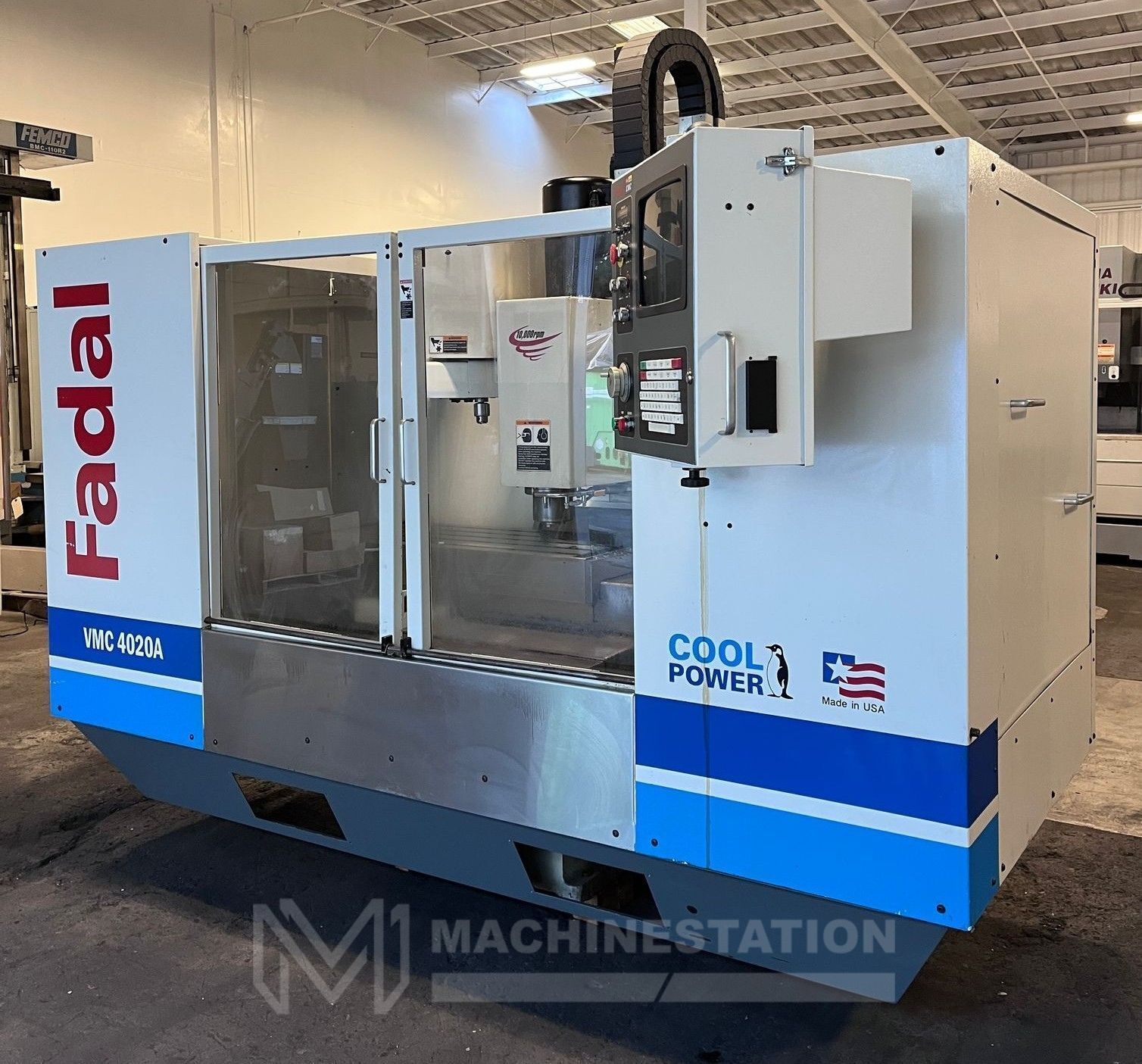 Buy Used Fadal 4020A HT CNC Vertical Machining Center For