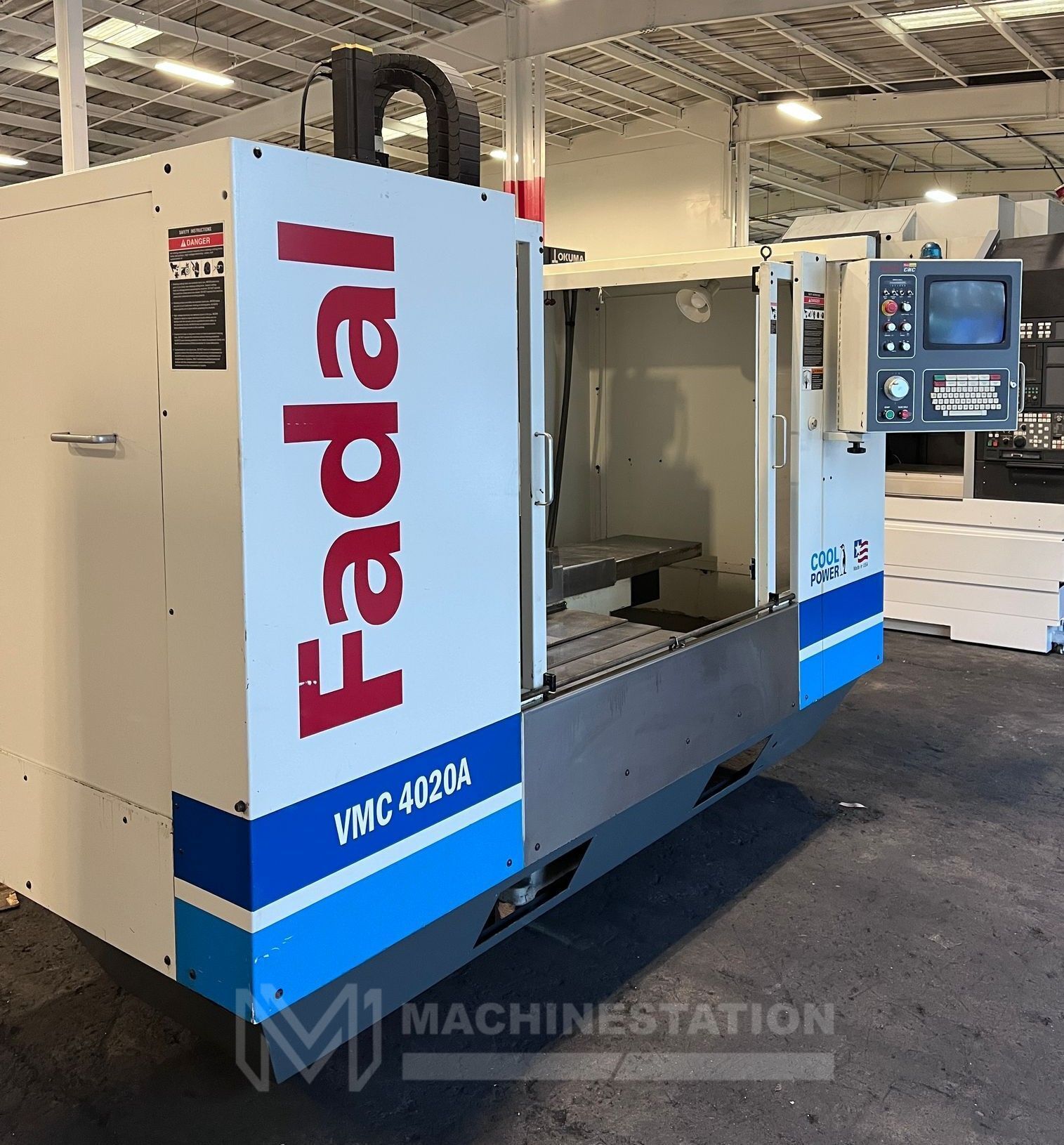 Fadal 4020A HT CNC Vertical Machining Center - 4th Axis Ready 2