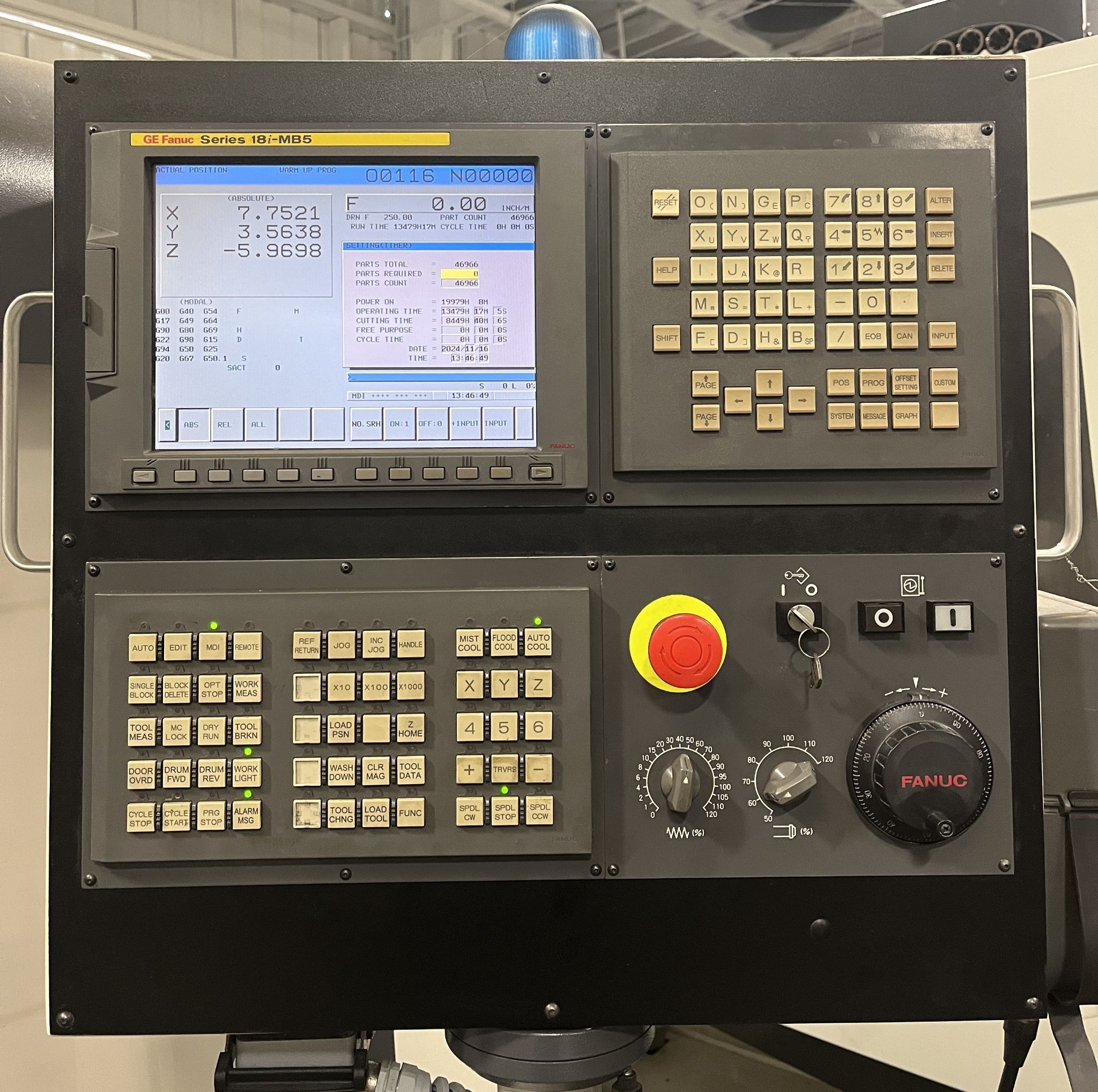 Fadal 4020D-3HT CNC Vertical Machining Center 7