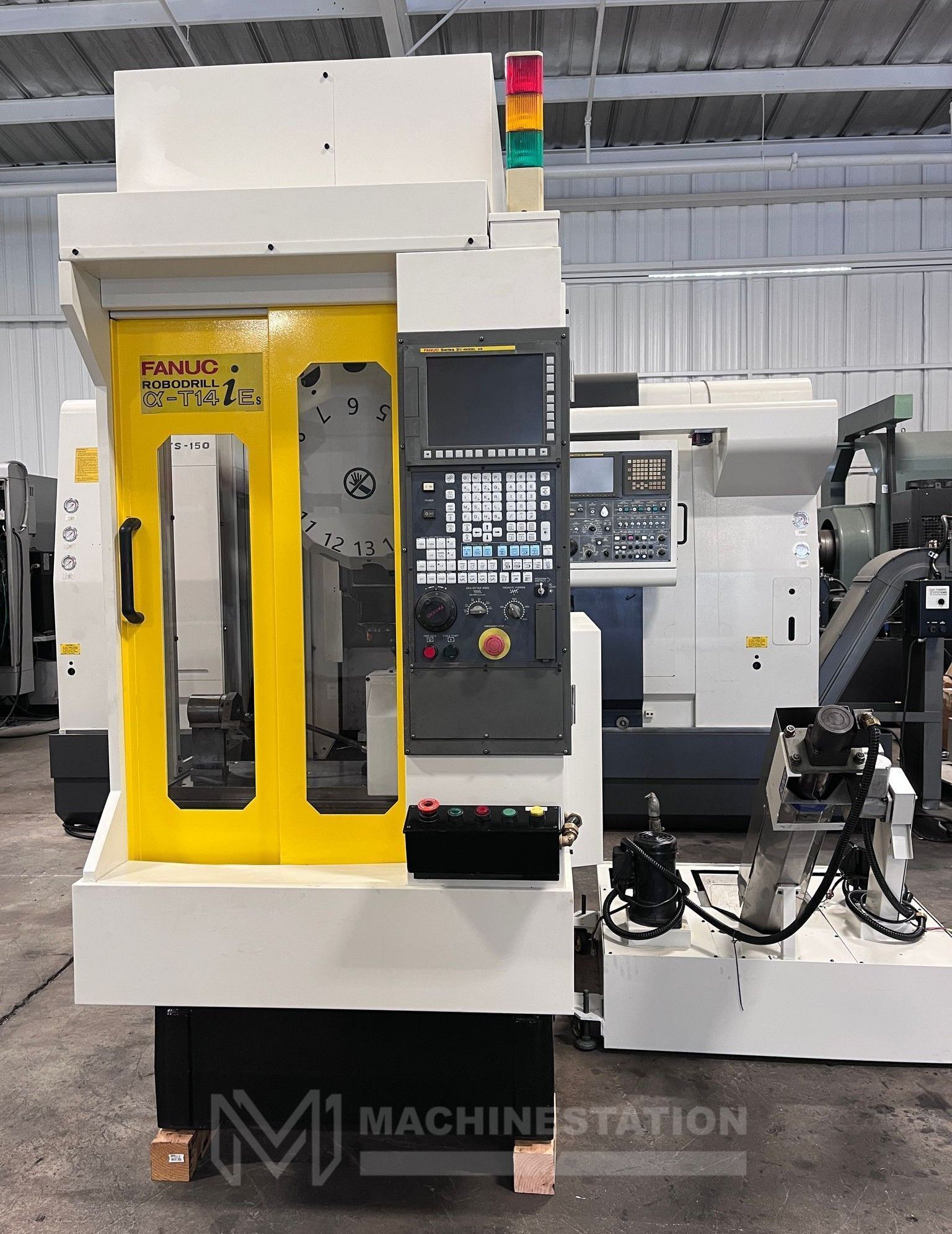 Fanuc Robodrill α-T14iEs CNC Drill Tap Center - 4th Axis Mill 0