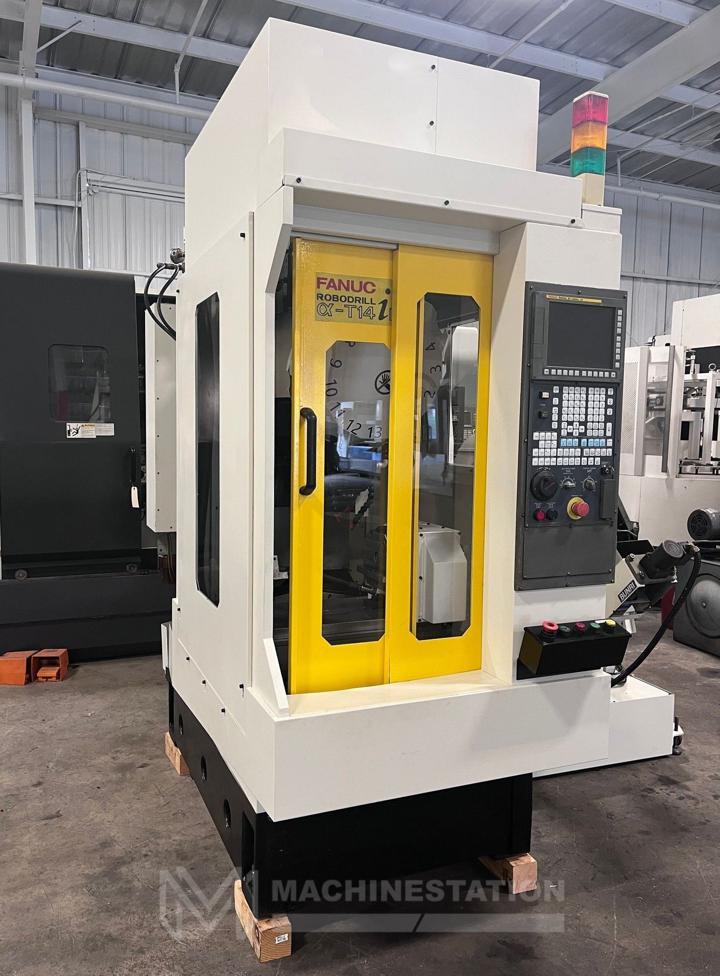 Fanuc Robodrill α-T14iEs CNC Drill Tap Center - 4th Axis Mill 1