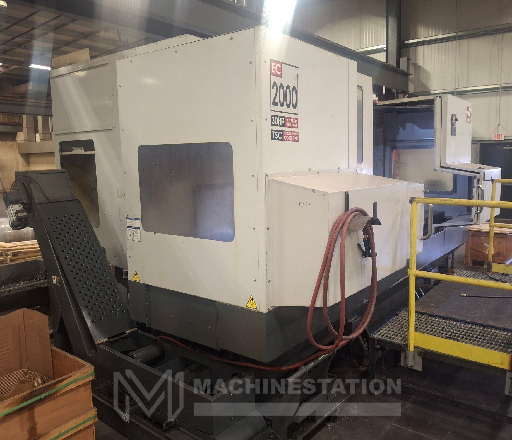Haas EC-2000 CNC Horizontal Machining Center - 4th Axis Mill 0