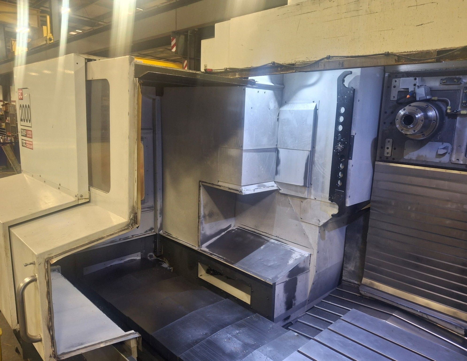 Haas EC-2000 CNC Horizontal Machining Center - 4th Axis Mill 4