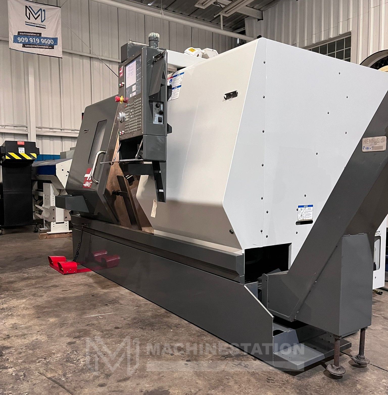 Haas SL-30T CNC Turning Center - 10" Chuck Tailstock Lathe 3
