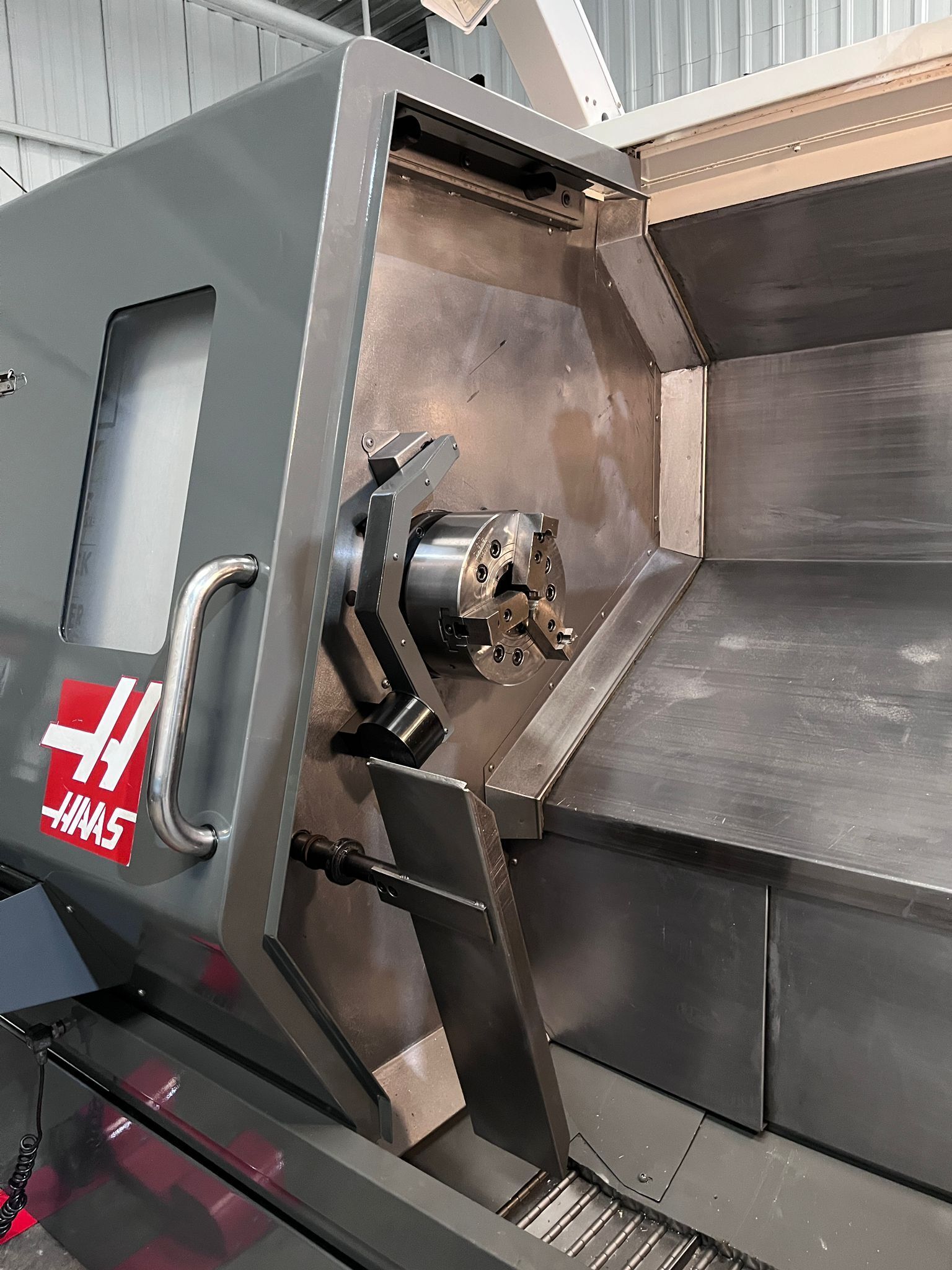 Haas SL-30T CNC Turning Center - 10" Chuck Tailstock Lathe 7