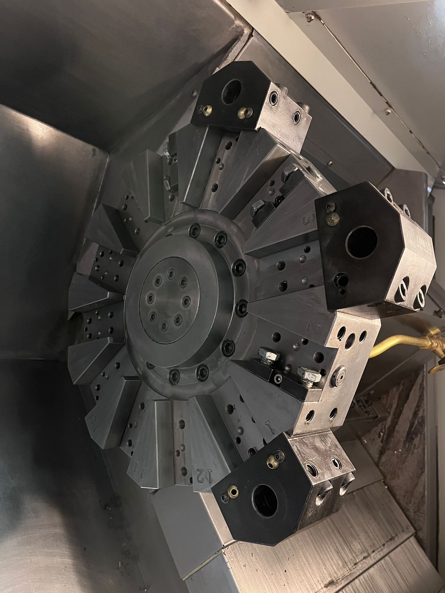 Haas SL-30T CNC Turning Center - 10" Chuck Tailstock Lathe 12