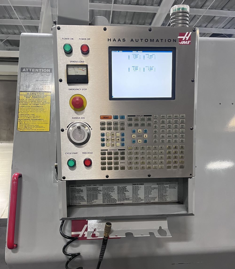 Used Haas SL-40L CNC Turning Center Long Bed Lathe (2003