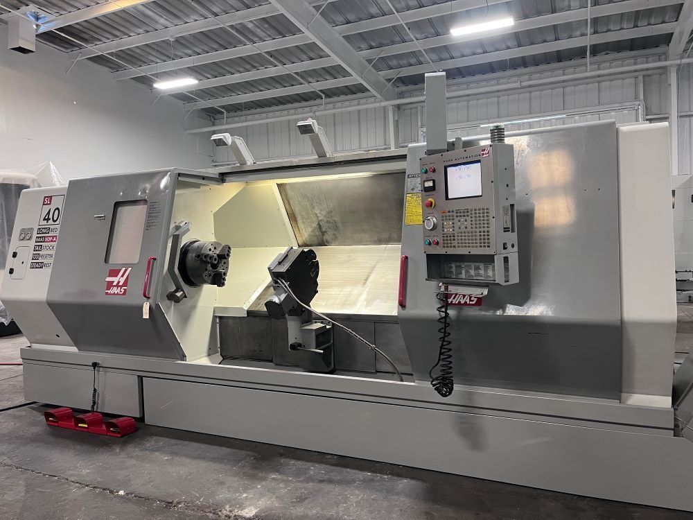 Haas SL-40L CNC Turning Center - Long Bed Lathe 4