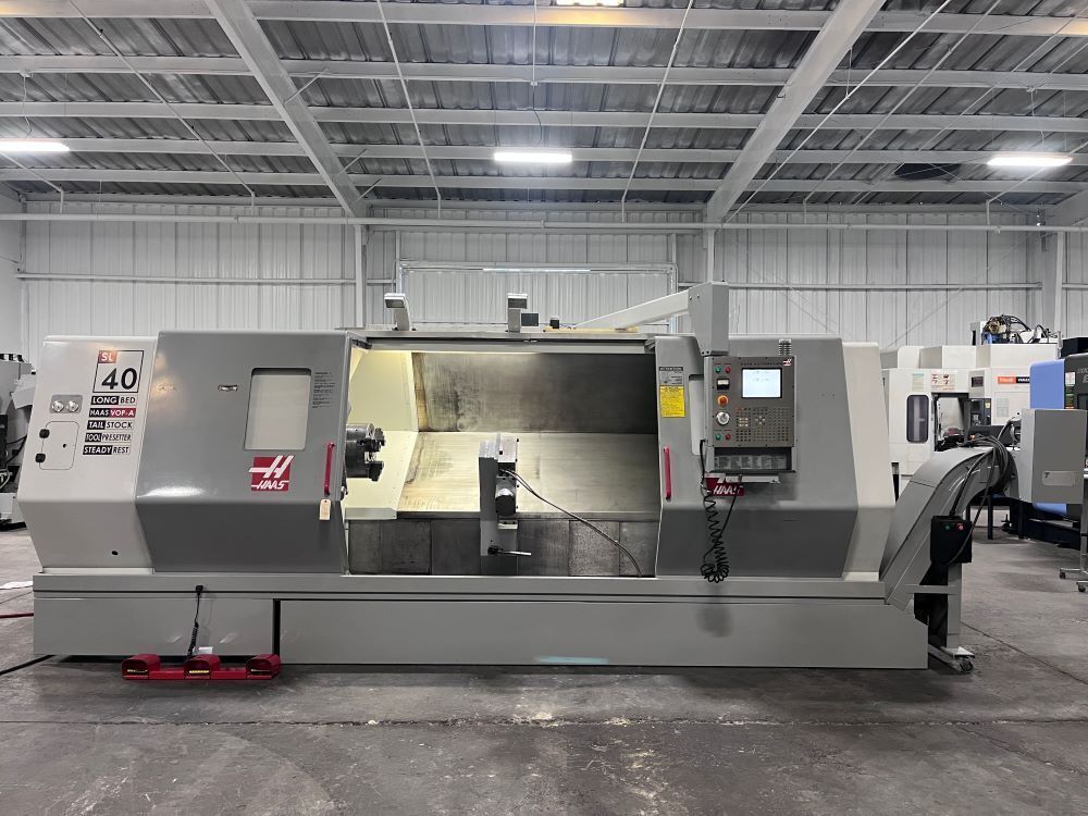 Haas SL-40L CNC Turning Center - Long Bed Lathe 1