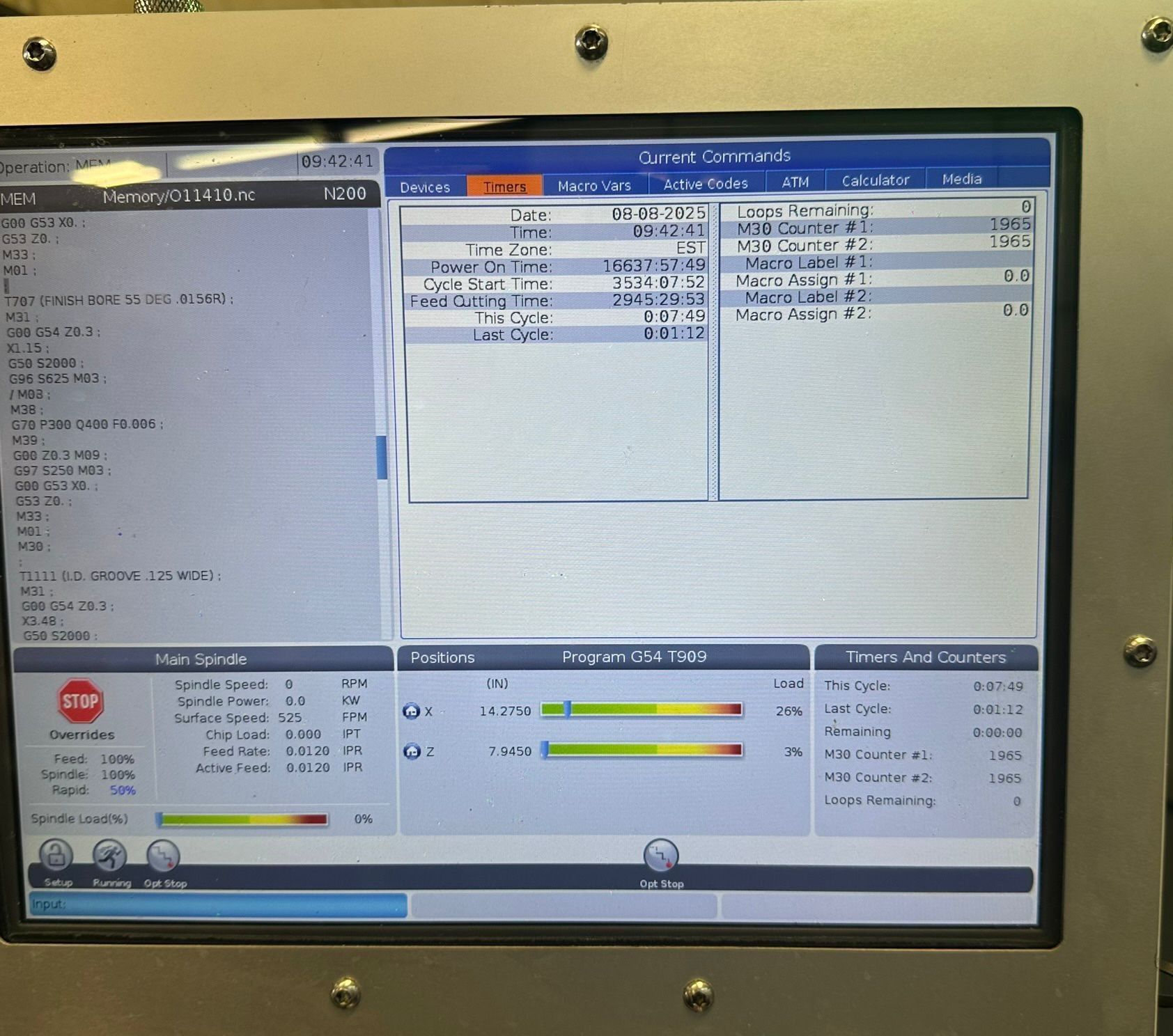 Haas ST-10 CNC Turning Center – 2018 Tool Presetter Tailstock Lathe 2