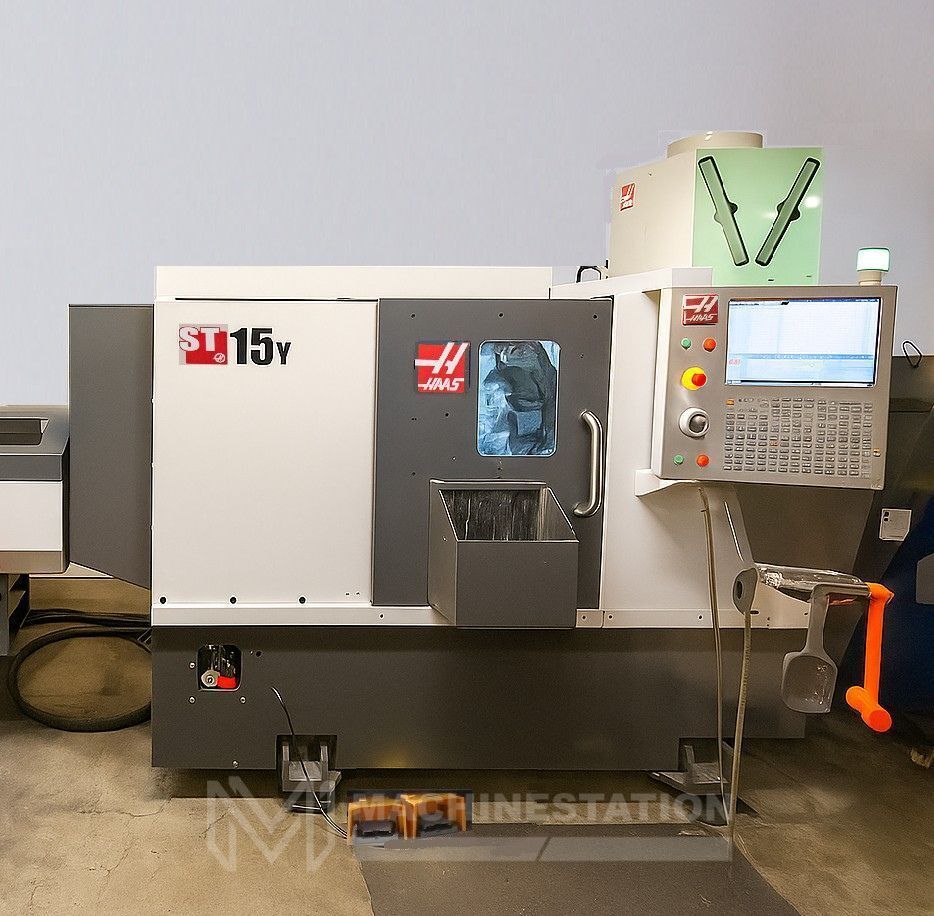Haas ST-15Y CNC Turning Center - 2019 Y Axis Sub Spindle Bar Feeder Lathe 1
