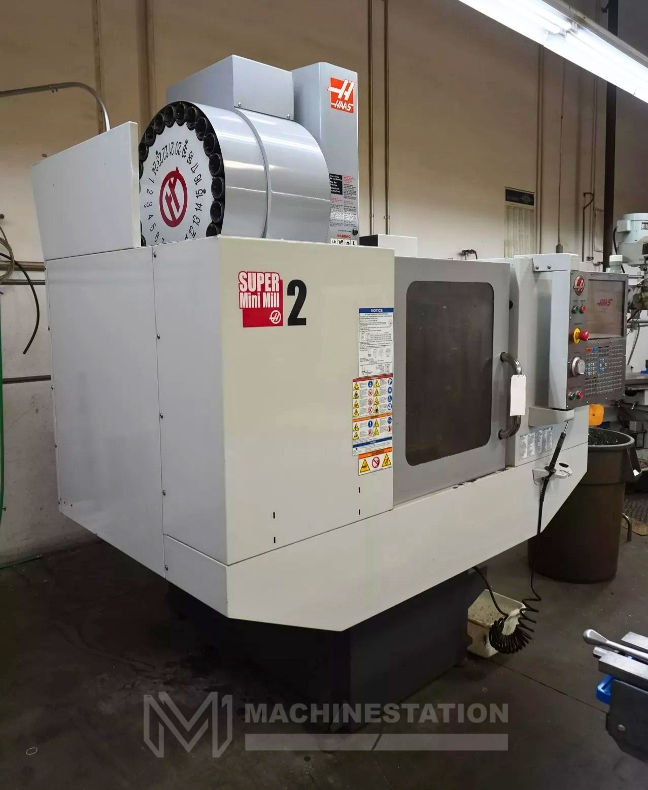 Haas Super Mini Mill 2 CNC Vertical Machining Center - 4th Axis Ready Mill 0
