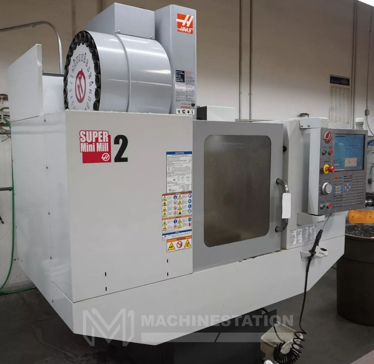 Haas Super Mini Mill 2 CNC Vertical Machining Center - 4th Axis Ready Mill 1