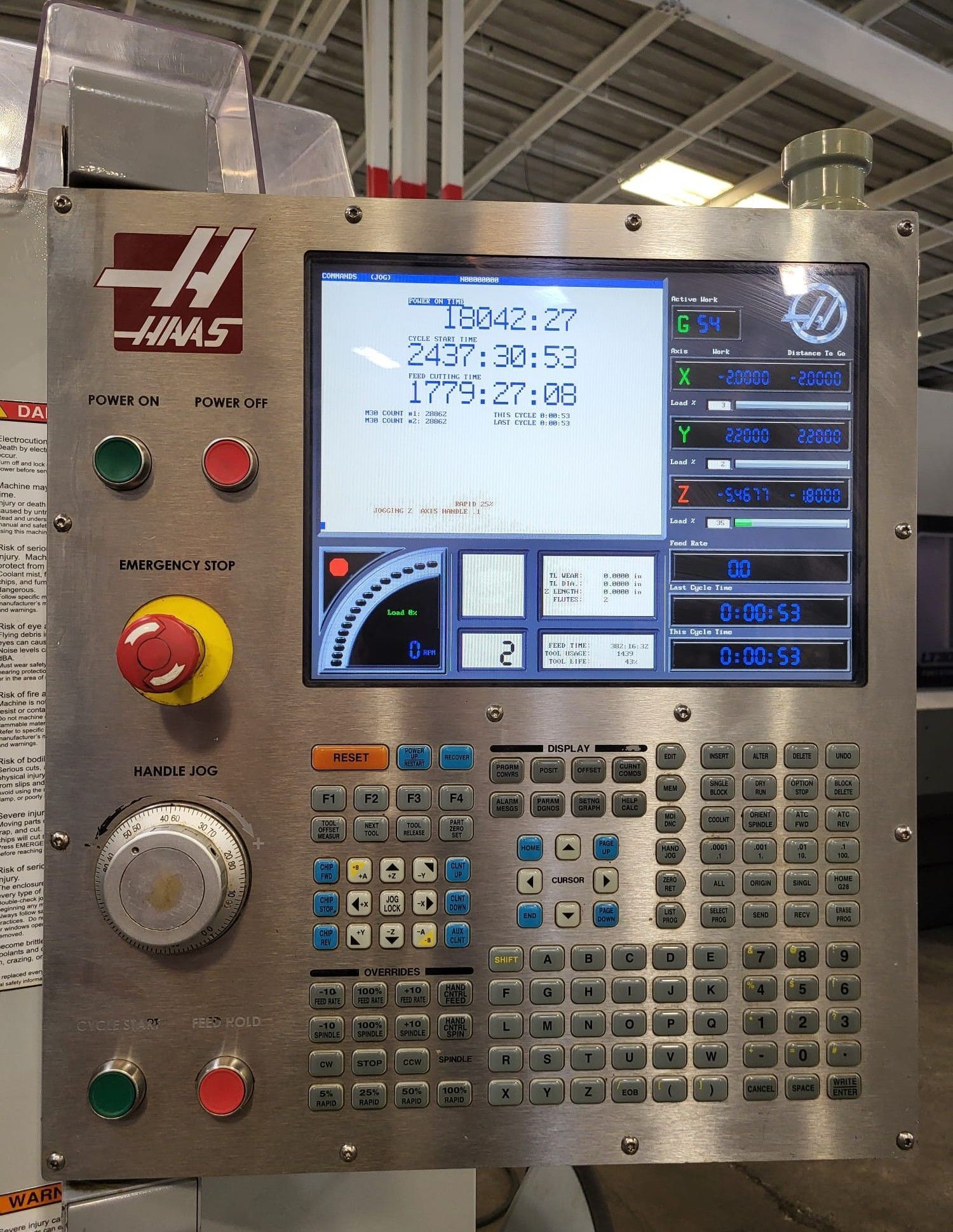 Haas Super Mini Mill CNC Vertical Machining Center 5