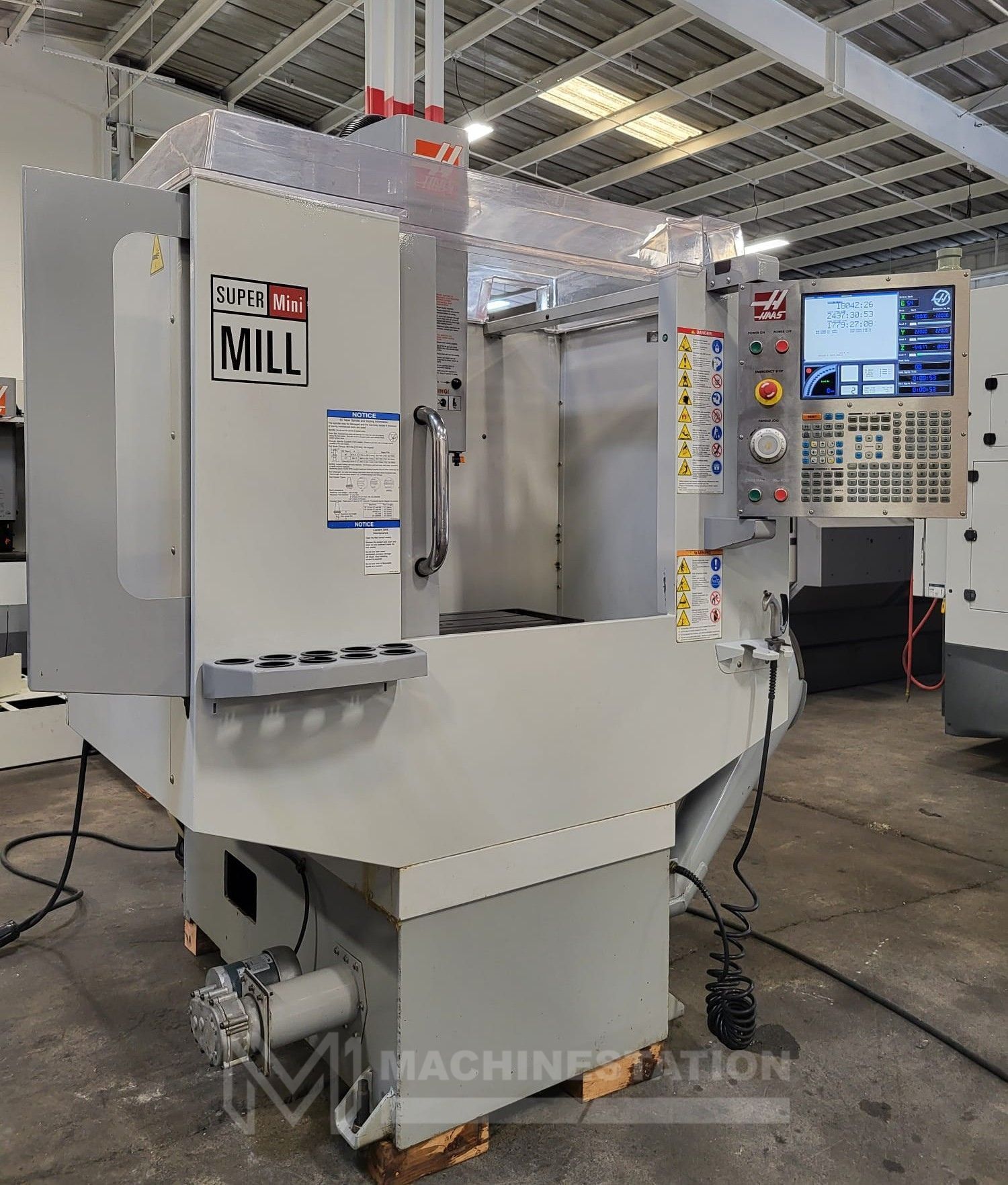 Haas Super Mini Mill CNC Vertical Machining Center 1