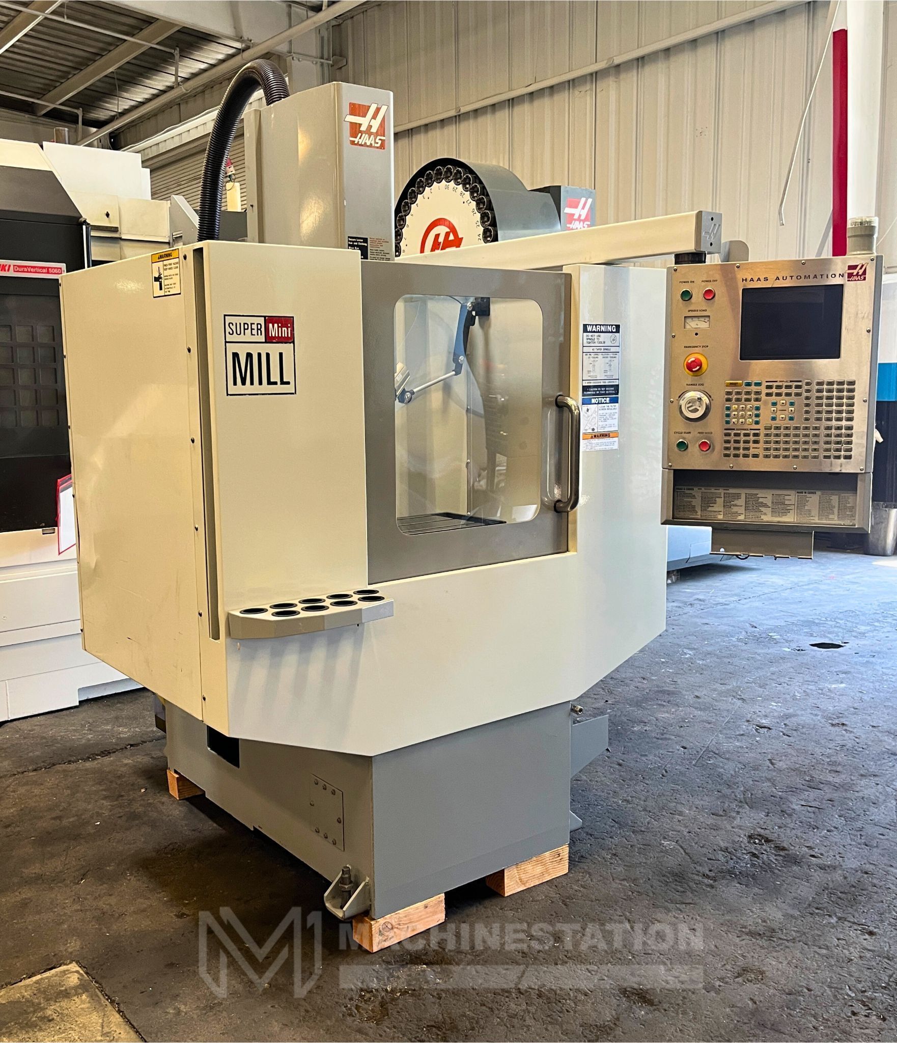 Haas Super Mini Mill CNC Vertical Machining Center 2