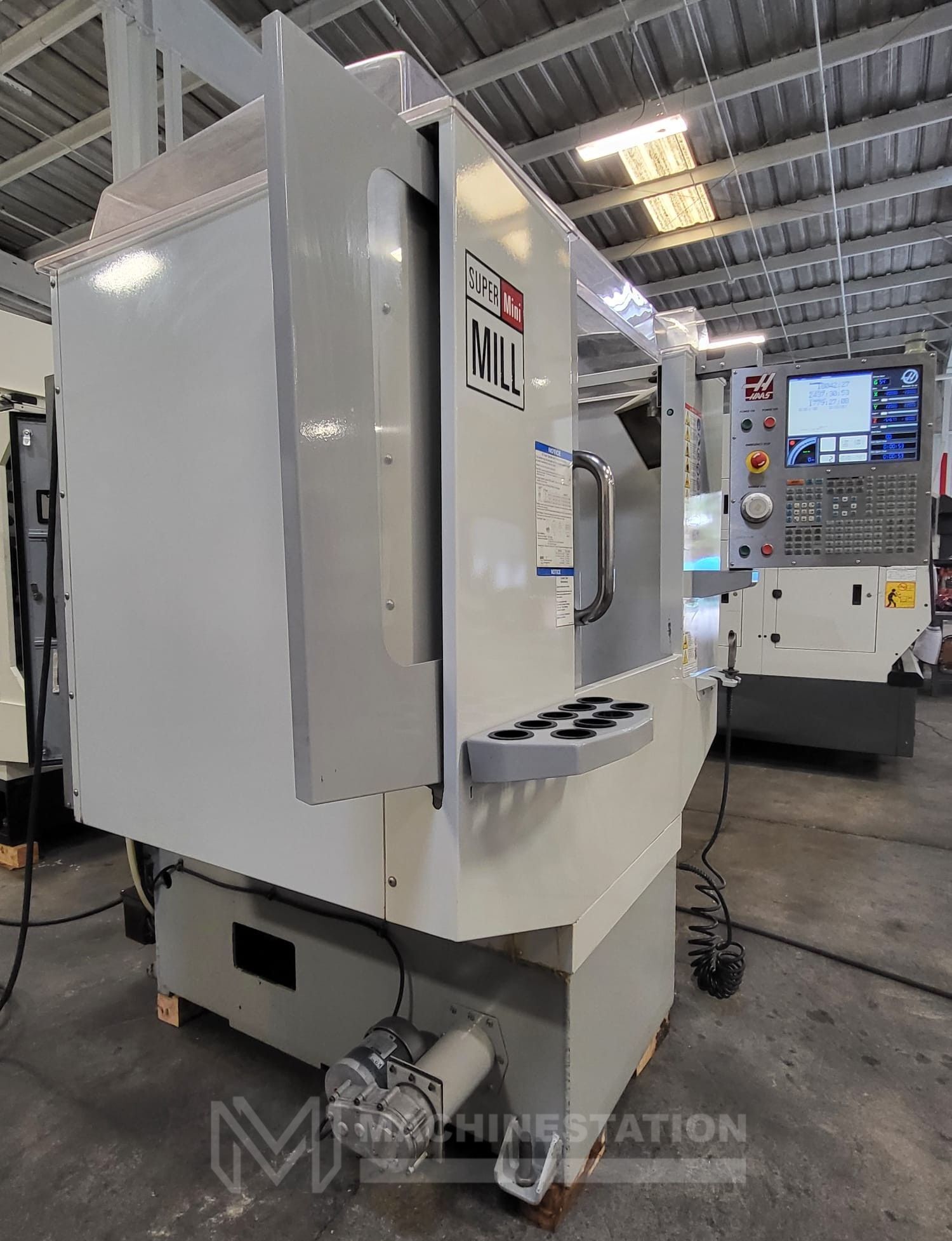Haas Super Mini Mill CNC Vertical Machining Center 2