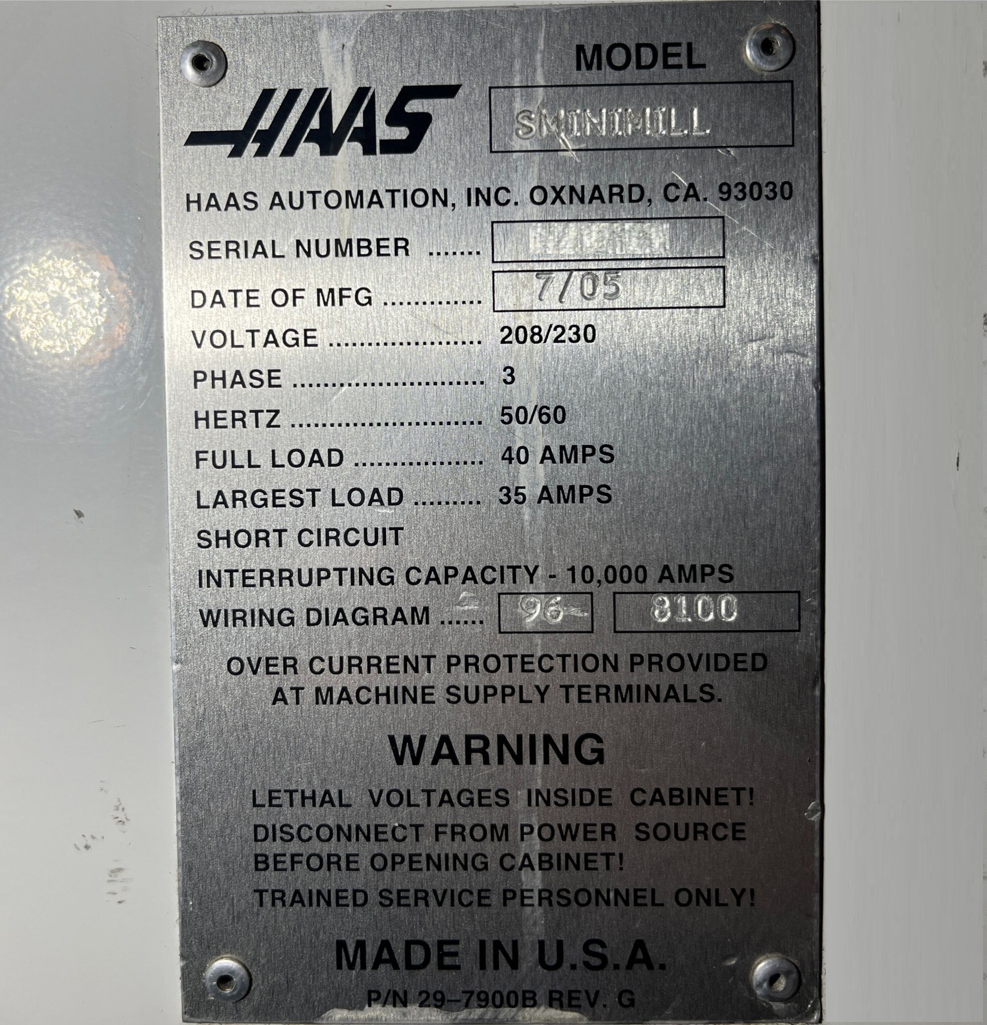 Haas Super Mini Mill CNC Vertical Machining Center 14