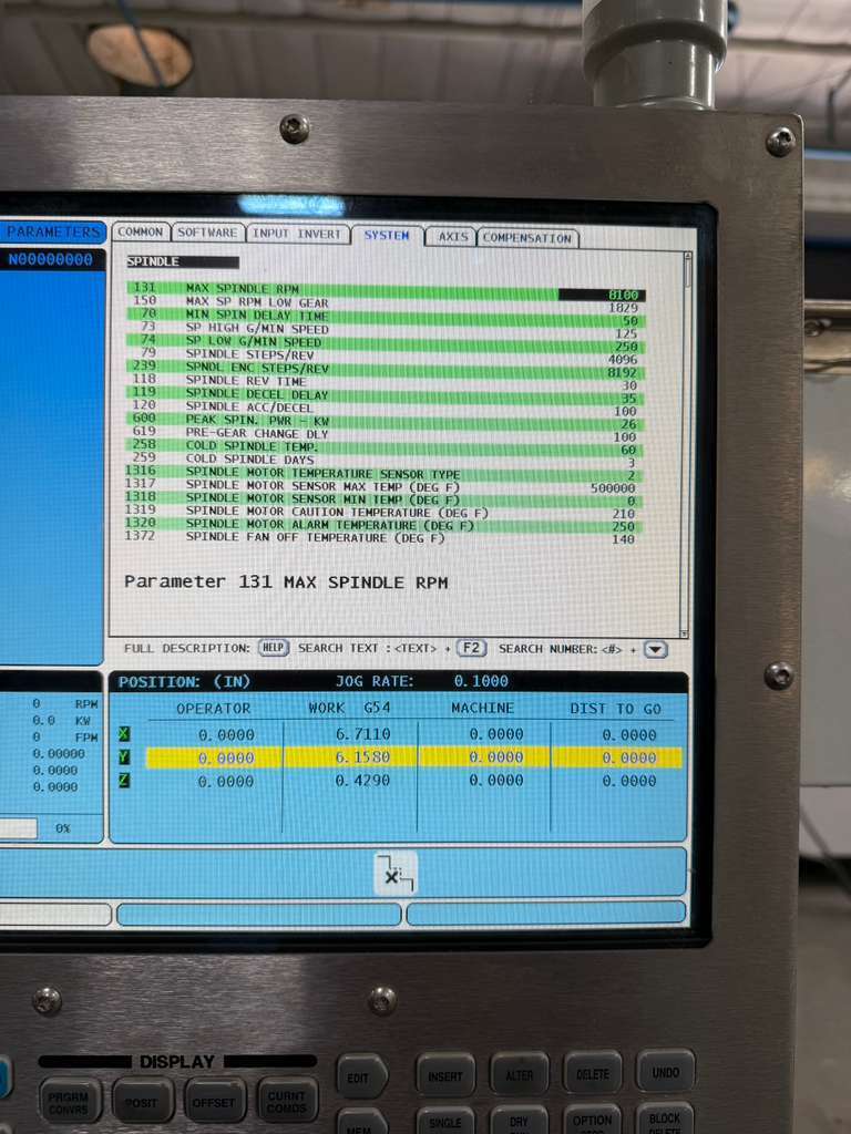 Haas VF-1 CNC Vertical Machining Center - Mill 7