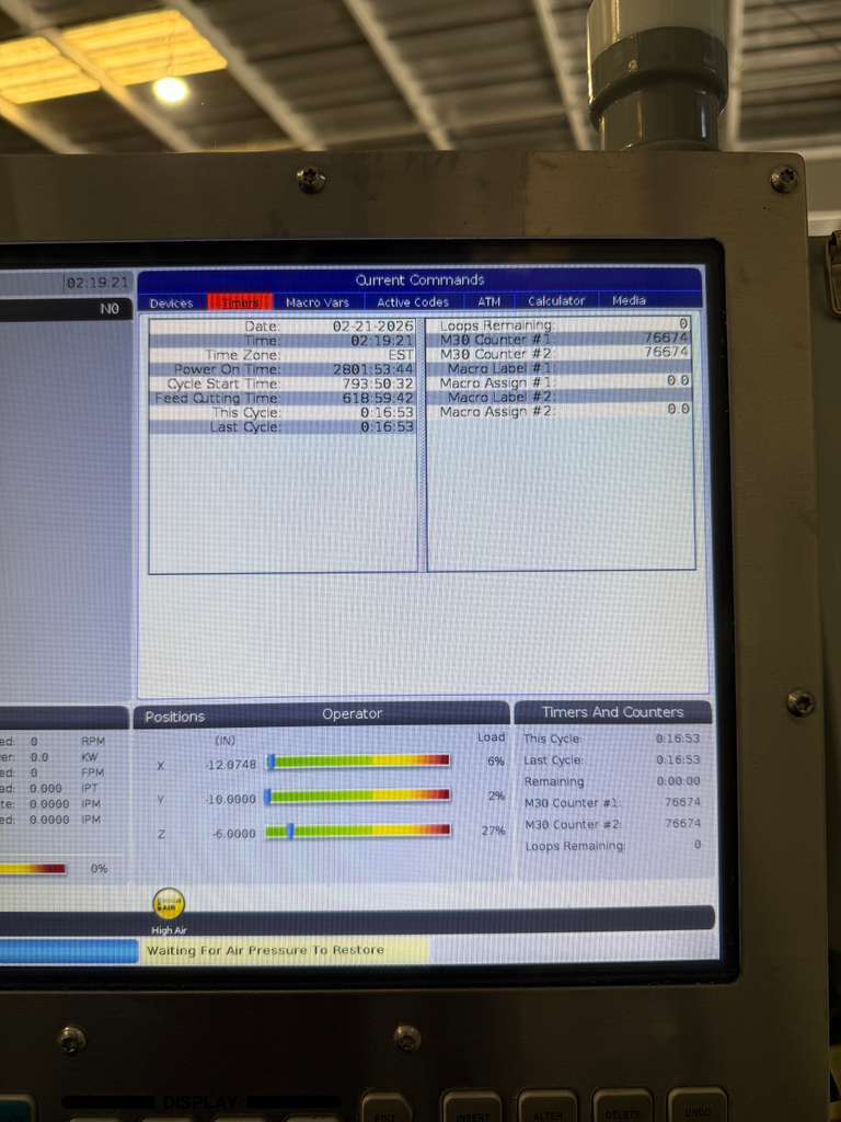 Haas VF-1 CNC Vertical Machining Center - 2016 Mill 4