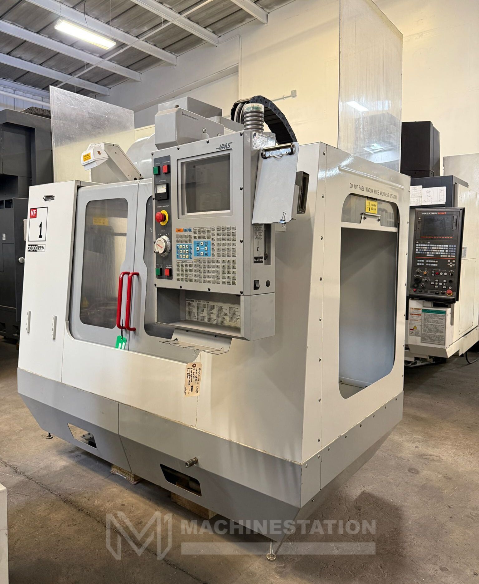 Haas VF-1D CNC Vertical Machining Center - 4th & 5 Axis Ready 30000 RPM Mill 2