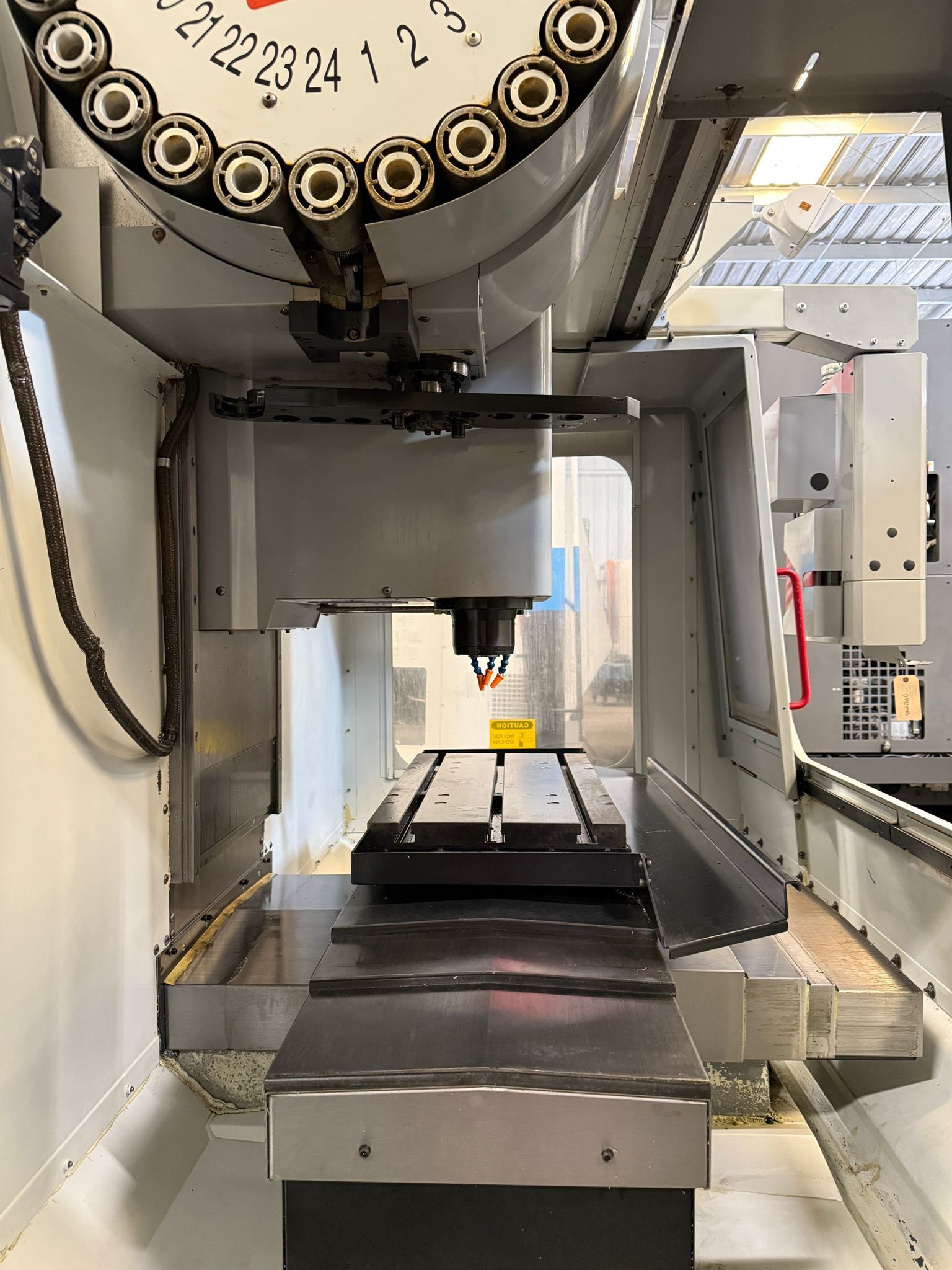 Haas VF-1D CNC Vertical Machining Center - 4th & 5 Axis Ready 30000 RPM Mill 11