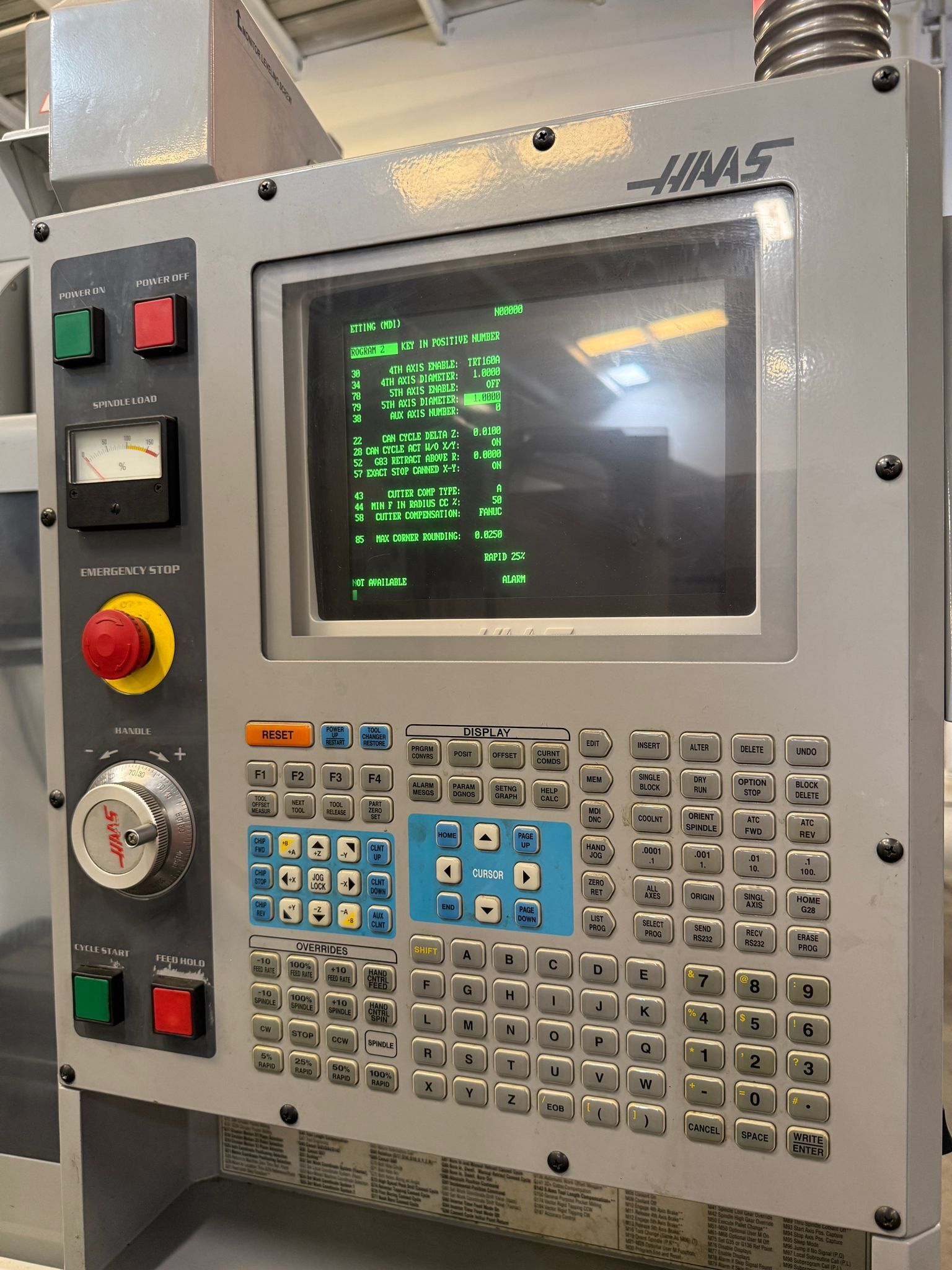 Haas VF-1D CNC Vertical Machining Center - 4th & 5 Axis Ready 30000 RPM Mill 4