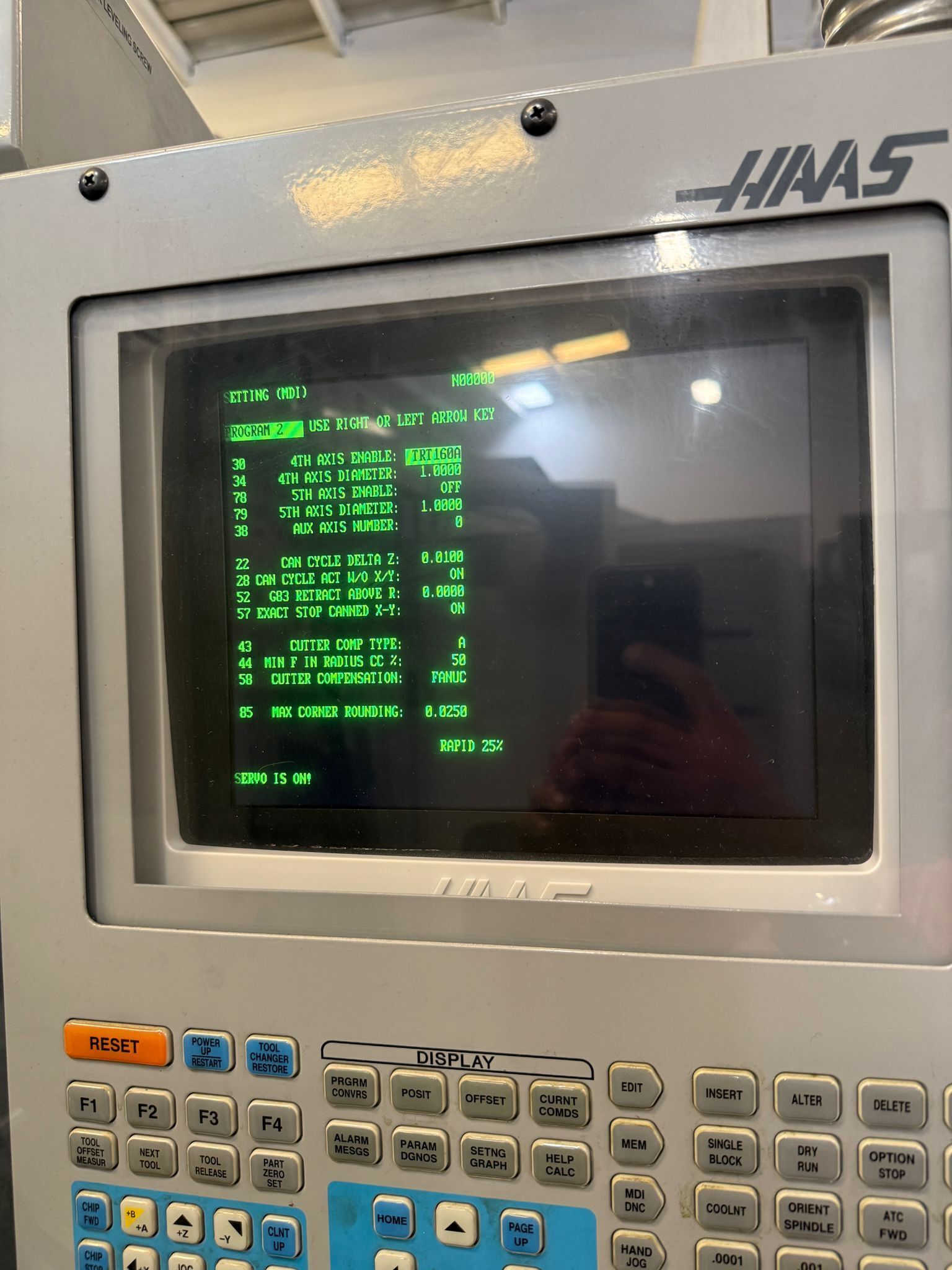 Haas VF-1D CNC Vertical Machining Center - 4th & 5 Axis Ready 30000 RPM Mill 6