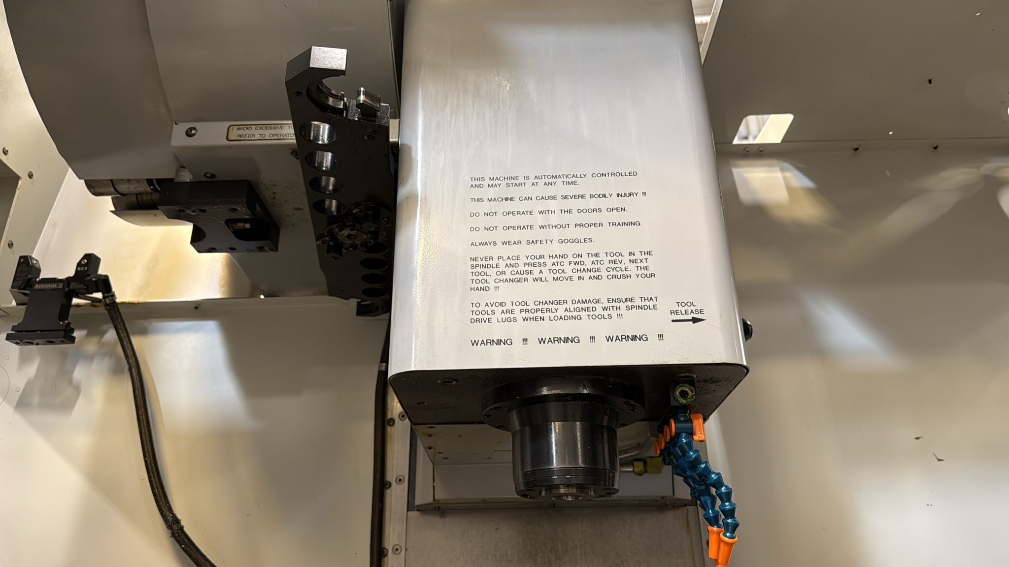Haas VF-1D CNC Vertical Machining Center - 4th & 5 Axis Ready 30000 RPM Mill 10
