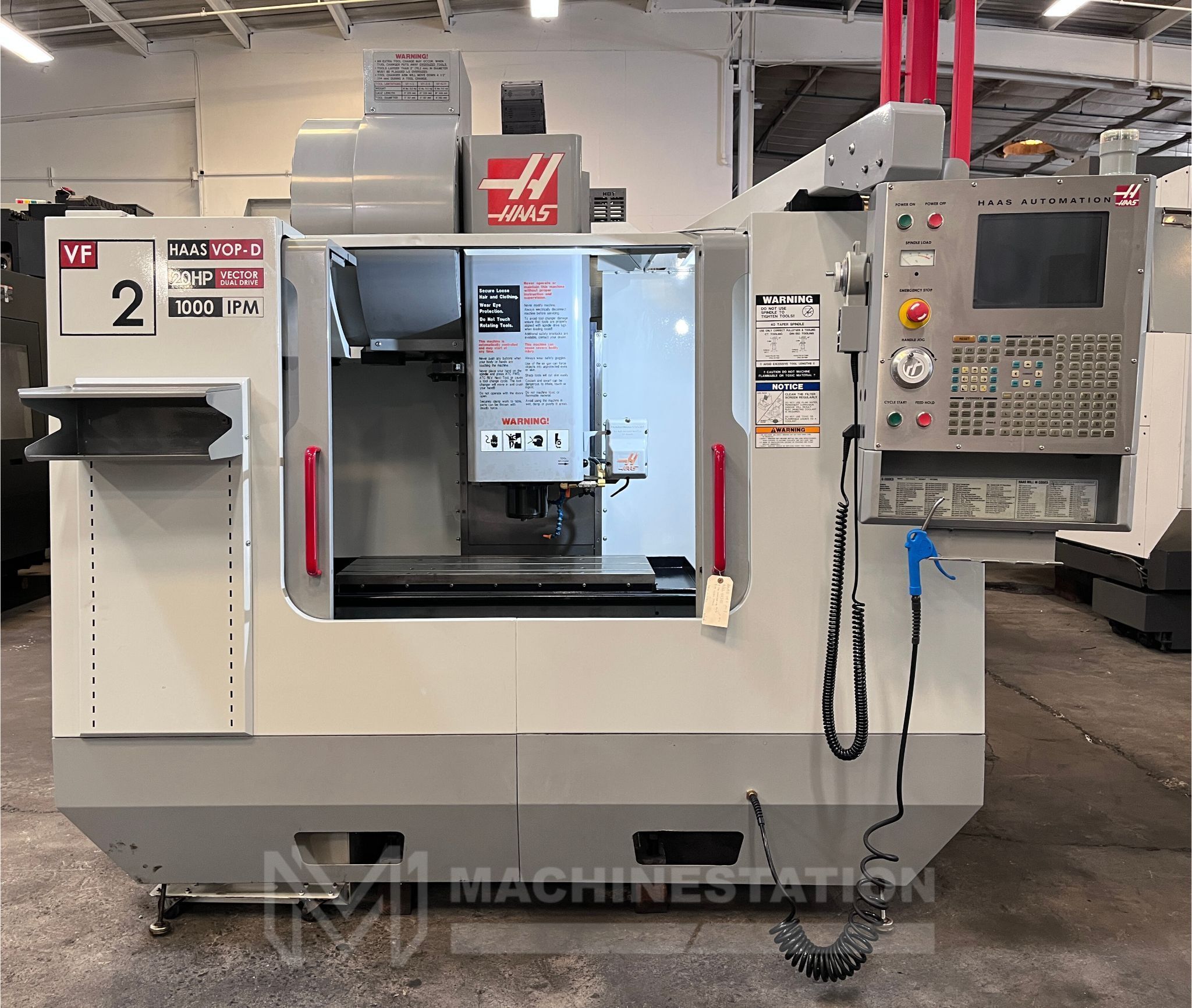 Haas VF-2D CNC Vertical Machining Center - 4th Axis Ready Mill 0