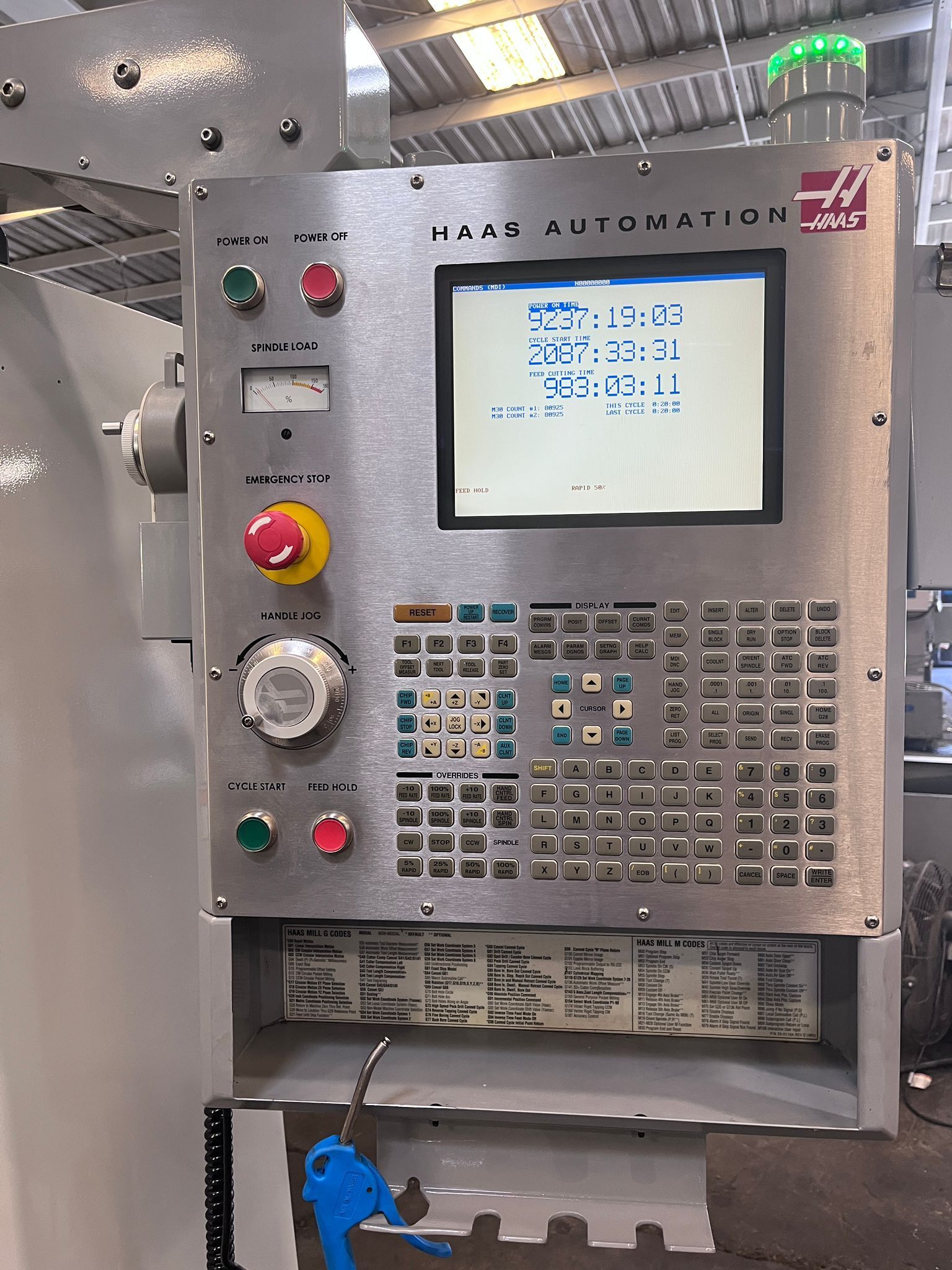 Haas VF-2D CNC Vertical Machining Center - 4th Axis Ready Mill 5