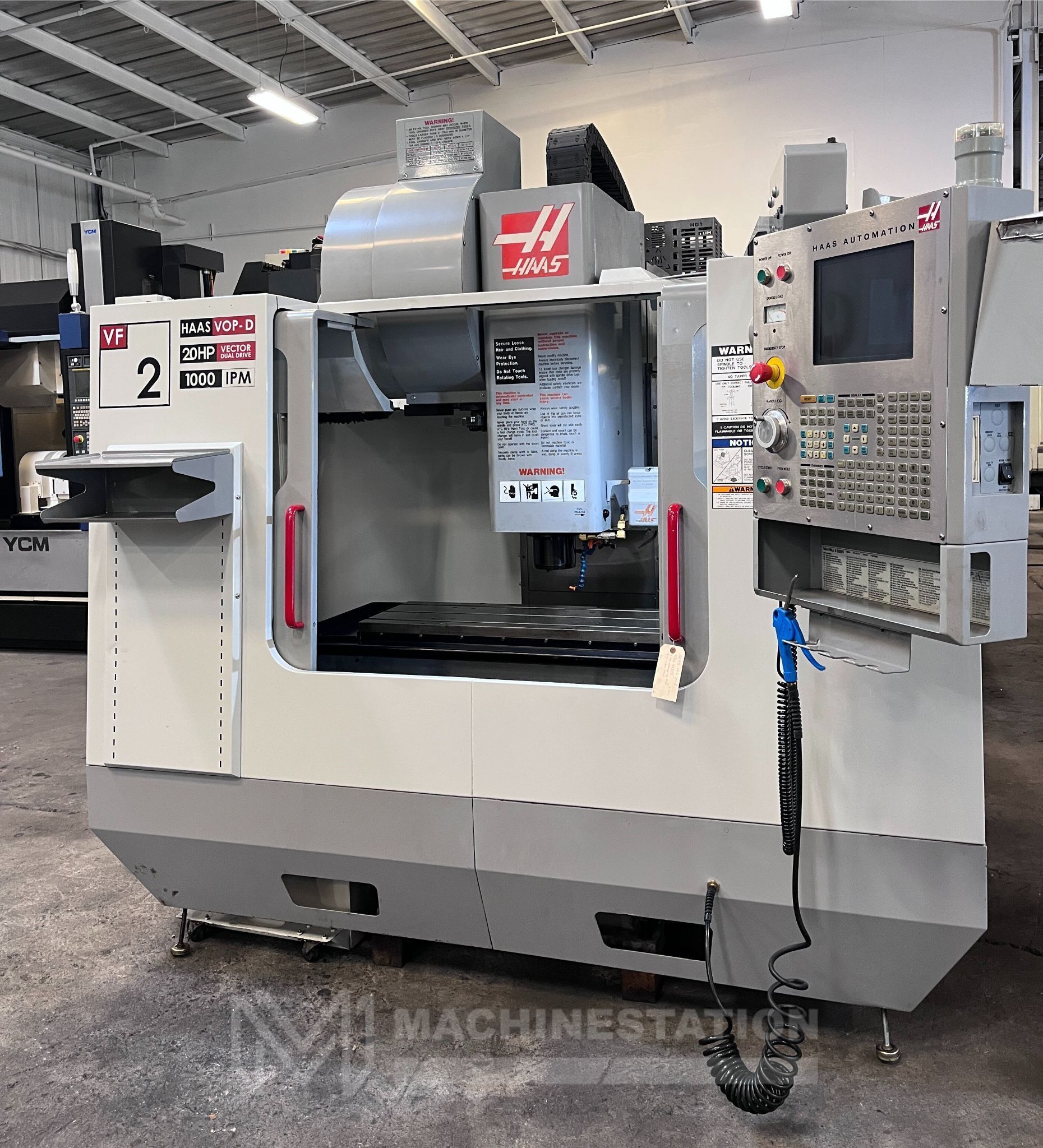 Haas VF-2D CNC Vertical Machining Center - 4th Axis Ready Mill 4
