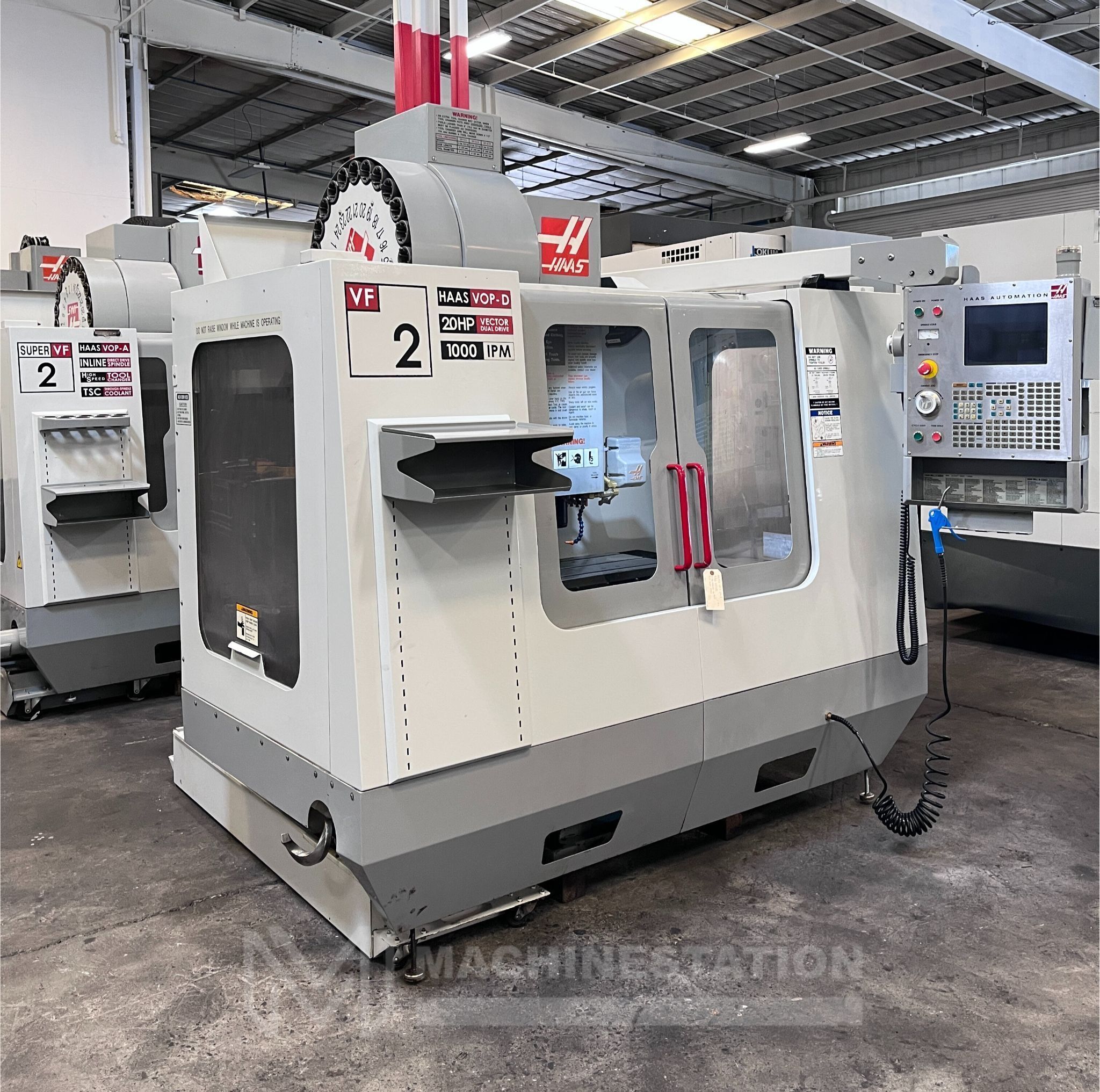 Haas VF-2D CNC Vertical Machining Center - 4th Axis Ready Mill 2